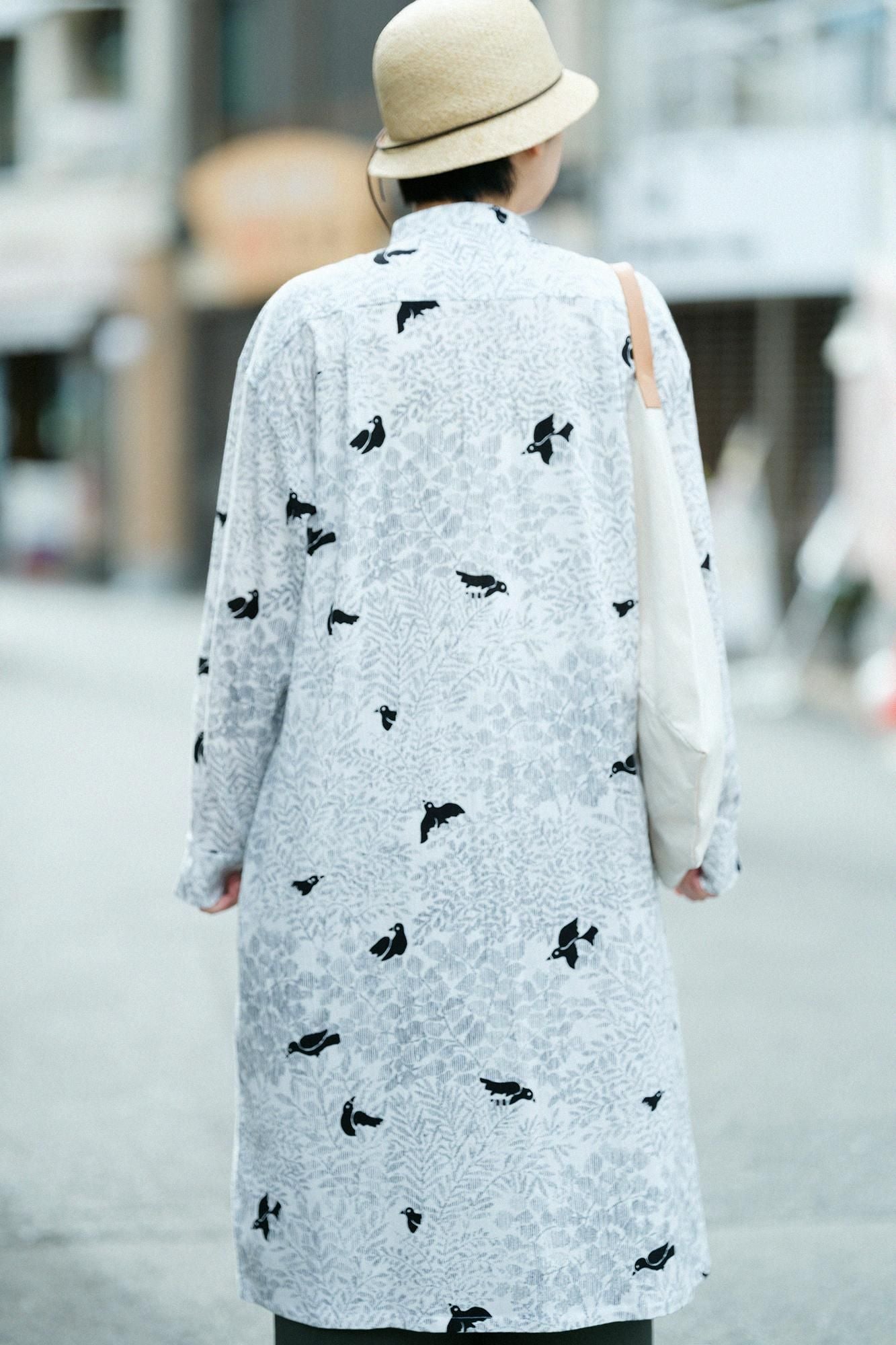 타카시마치지미 20/20 그란 셔츠 원피스／사에즈리