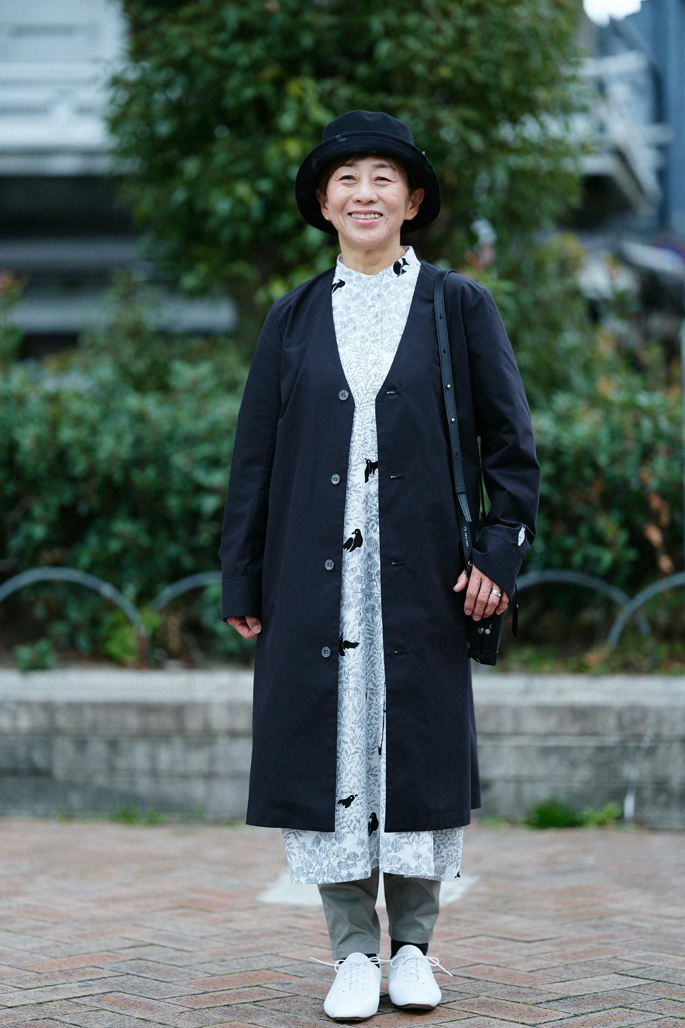 타카시마치지미 20/20 그란 셔츠 원피스／사에즈리