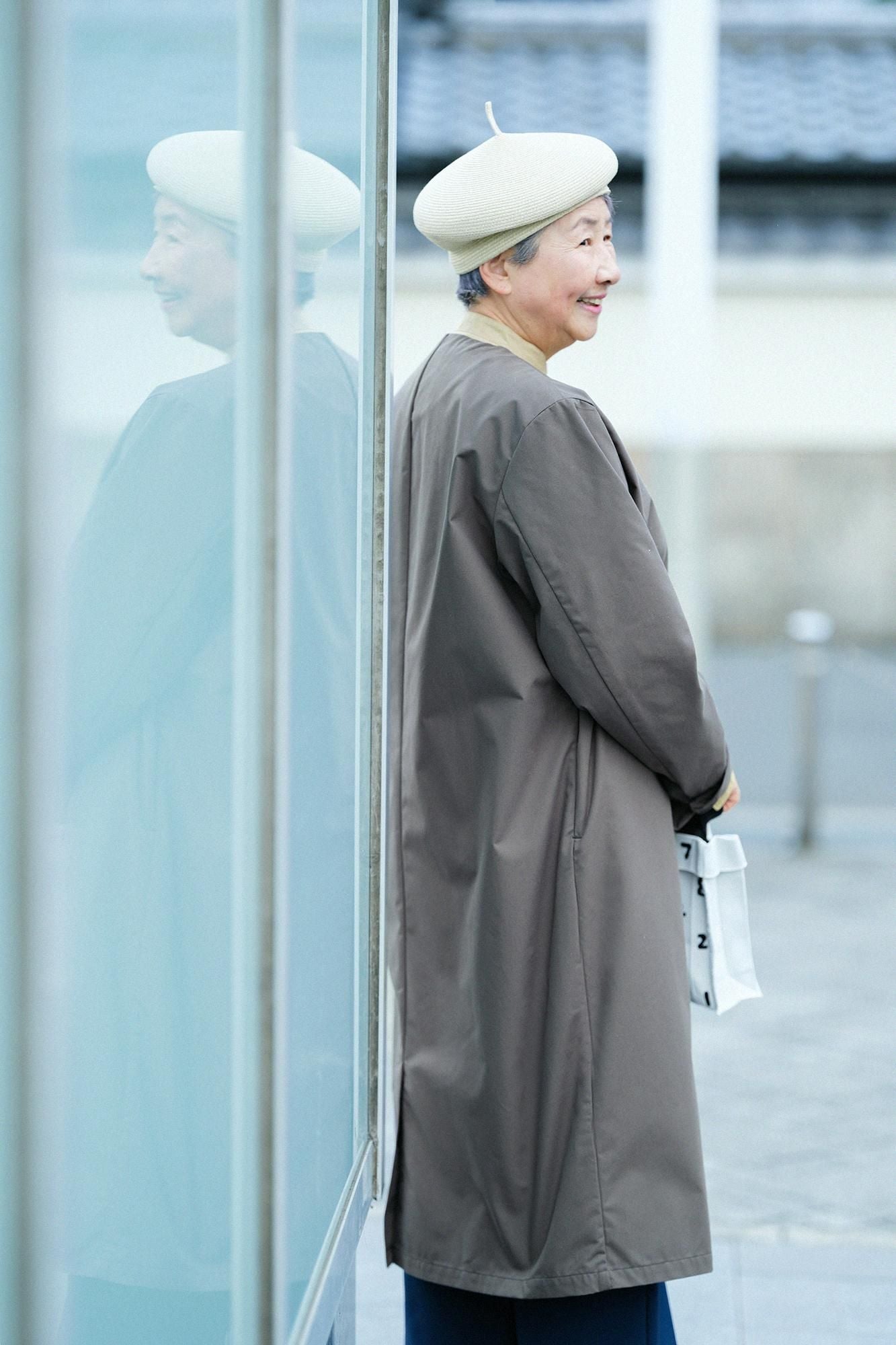 撥水 ウェザークロス C.L.ロングコート／海松茶（みるちゃ）×SO-SU-U