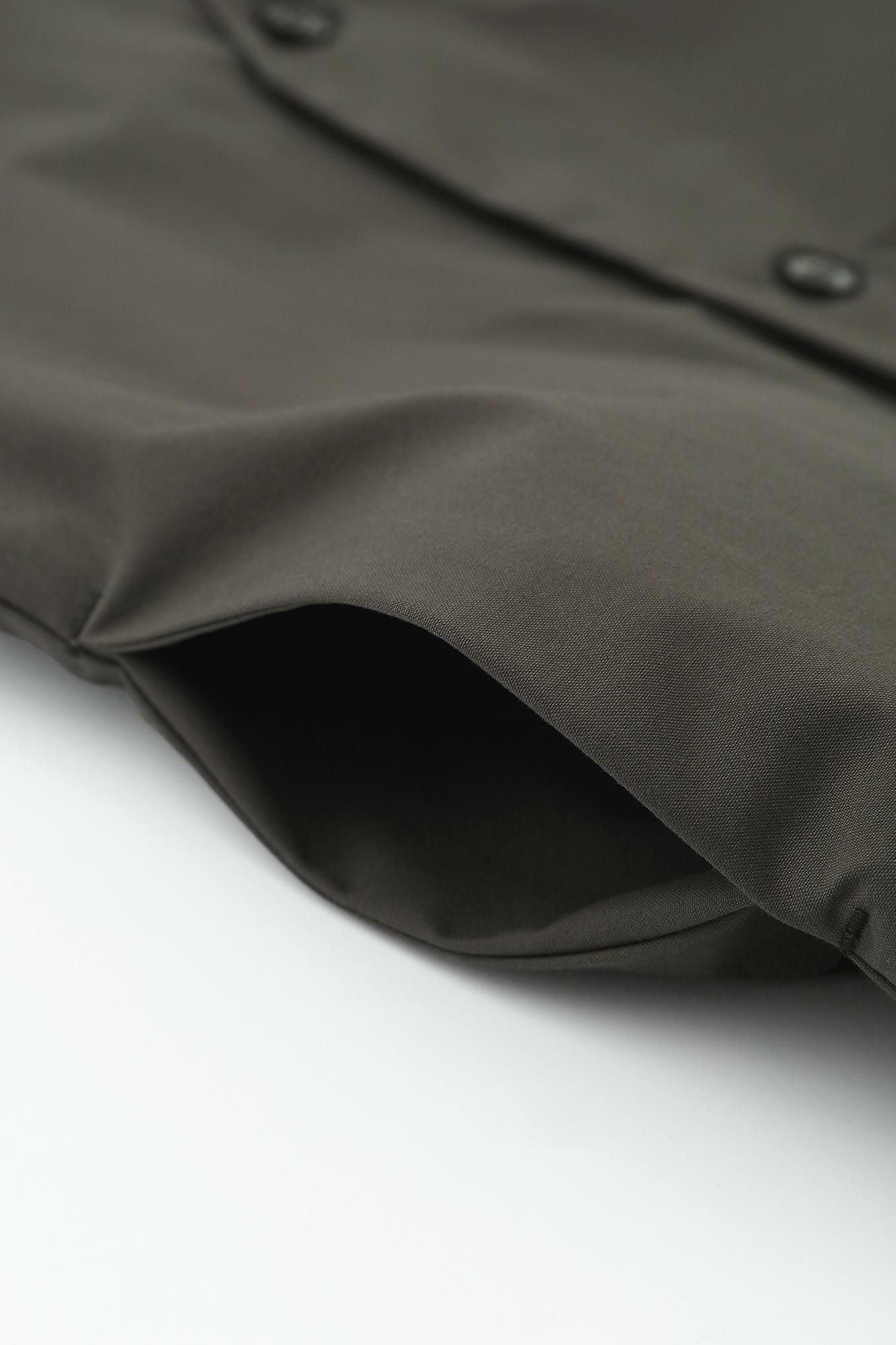 撥水 ウェザークロス C.L.ロングコート／海松茶（みるちゃ）×SO-SU-U