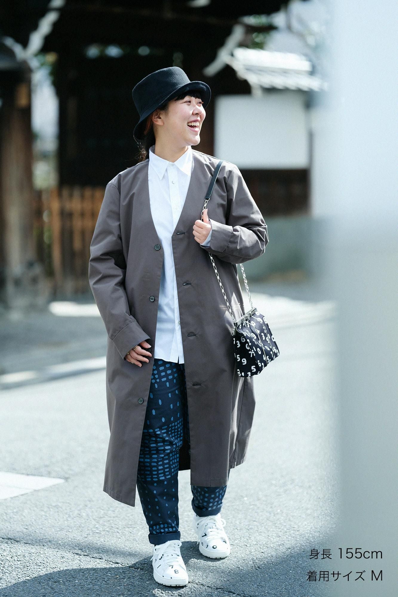 撥水 ウェザークロス C.L.ロングコート／海松茶（みるちゃ）×SO-SU-U