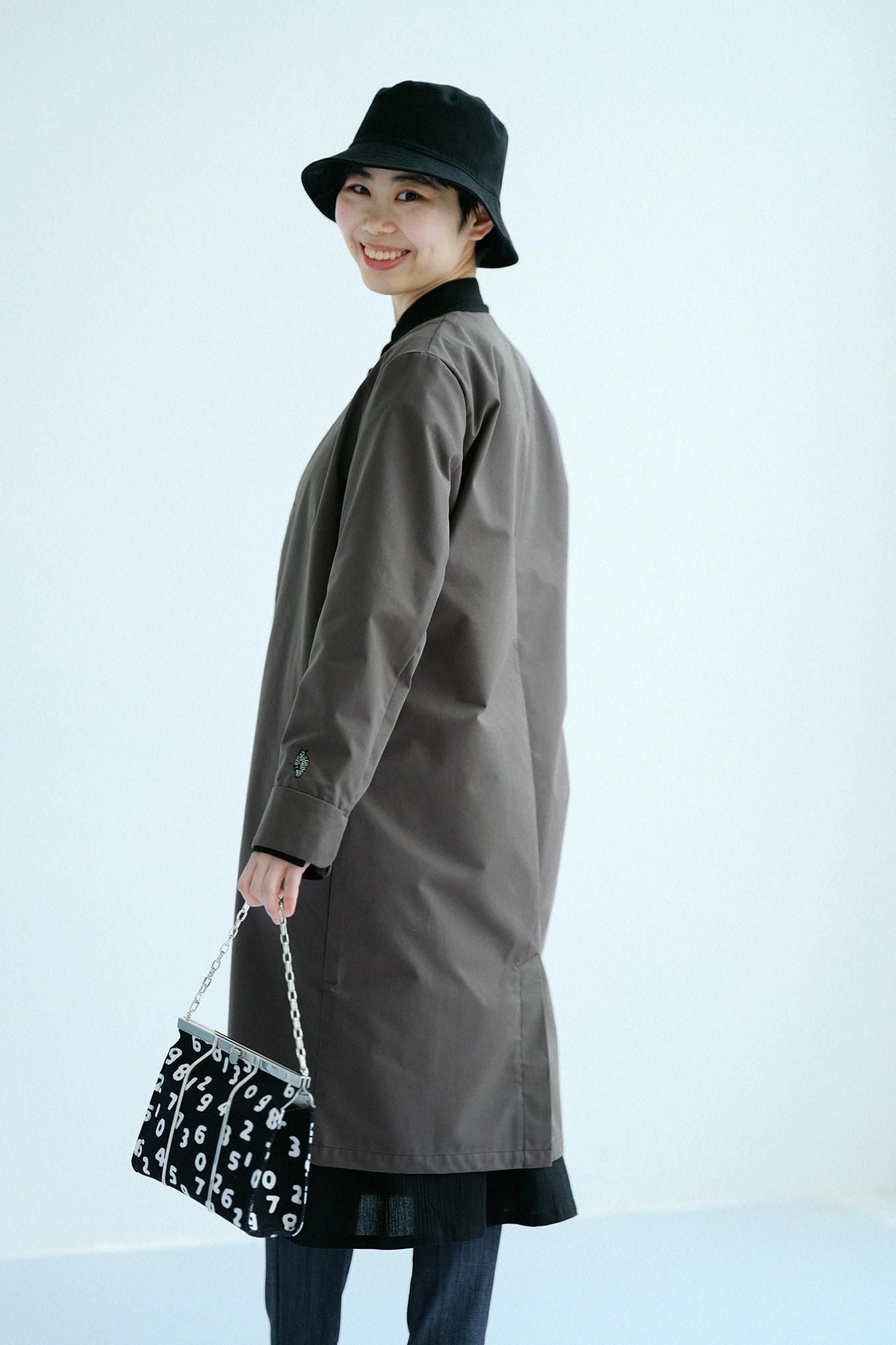 撥水 ウェザークロス C.L.ロングコート／海松茶（みるちゃ）×SO-SU-U