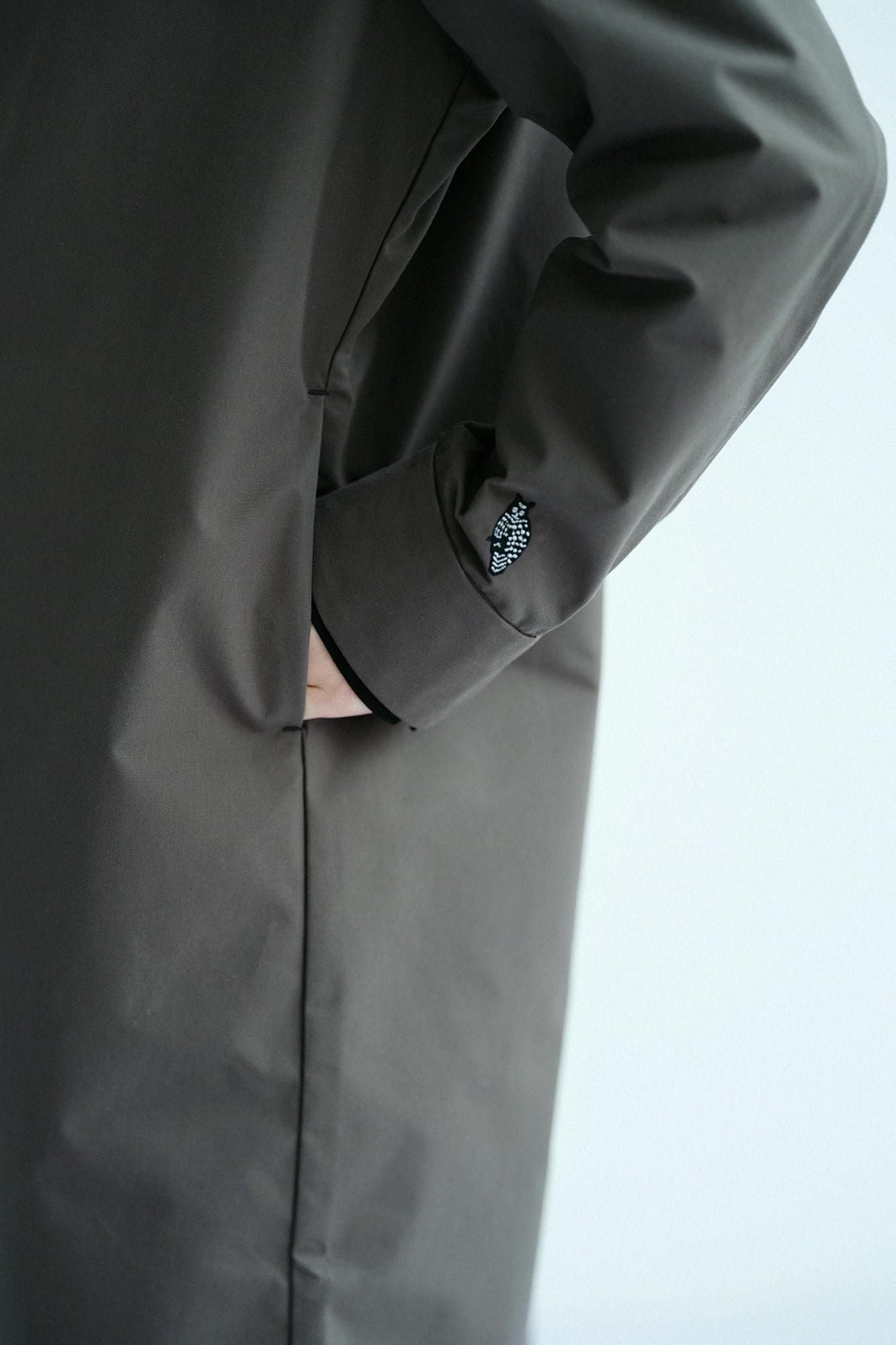 撥水 ウェザークロス C.L.ロングコート／海松茶（みるちゃ）×SO-SU-U