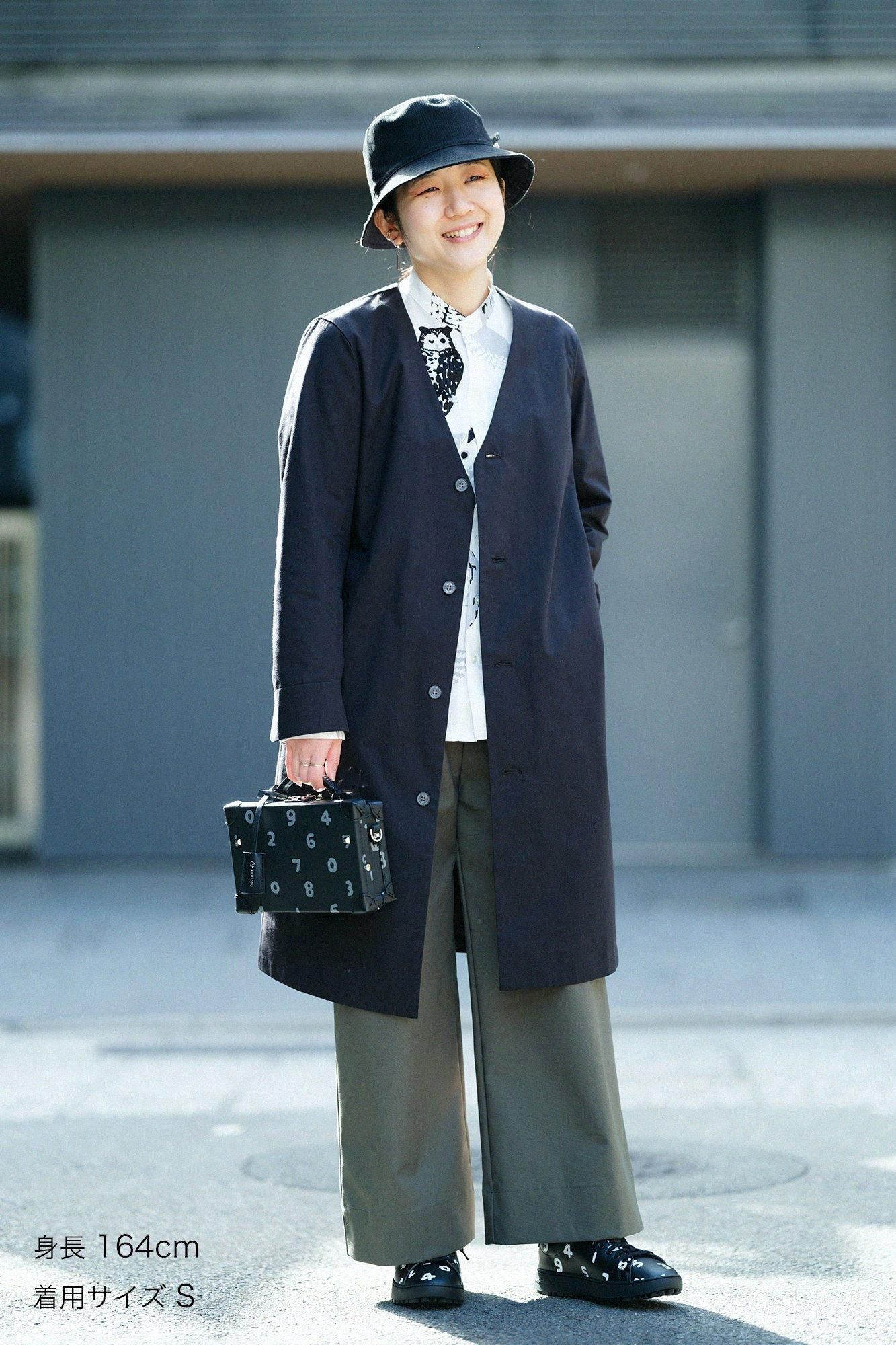 발수 웨더 클로스 C.L. 롱 코트／검은색(당신이 그것을 입었다면 괜찮습니다) ×SO-SU-U