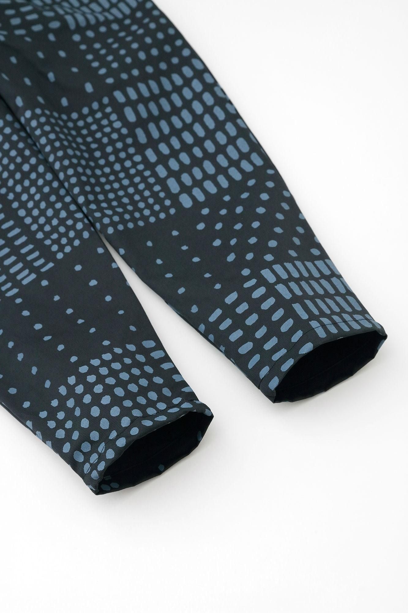 高密度卡其布休閒窄管長褲/敷石藍黑色