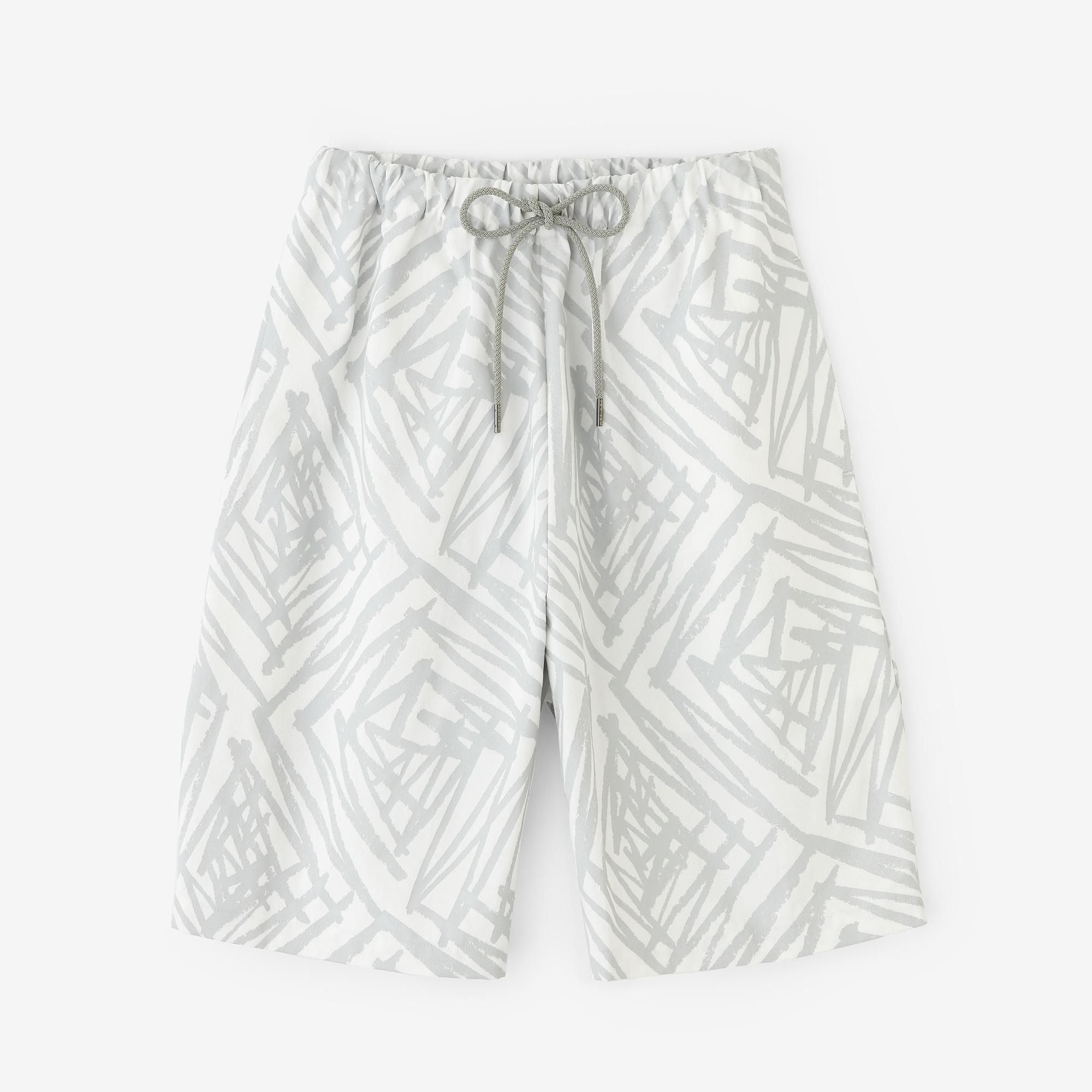 Short facile en tissu chino haute densité/Tsukumo déchiqueté