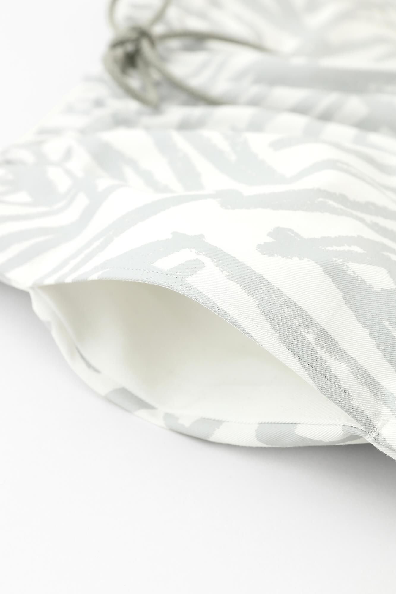 高密度Chino Blots简易短裤/锯齿状