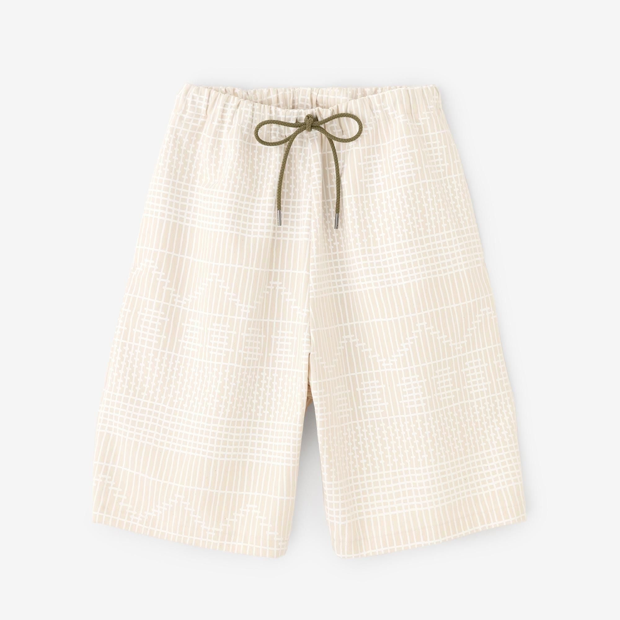 Shorts Chino à haute densité Easy Shorts / Kumiko (Kumiko) Fresh White (Kijiro)