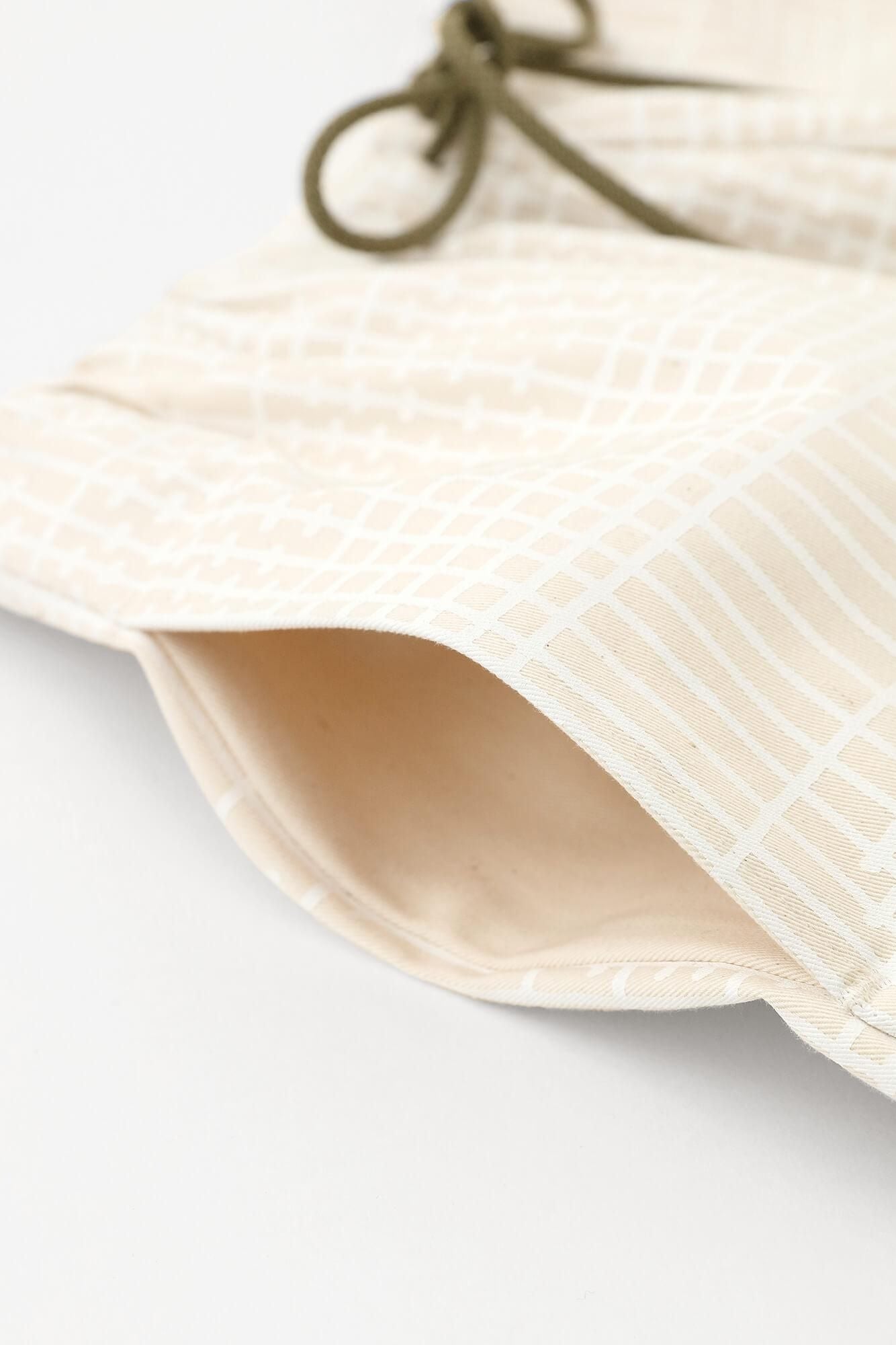 High Density Chino Cloth Easy Shorts / Muntin Raw White