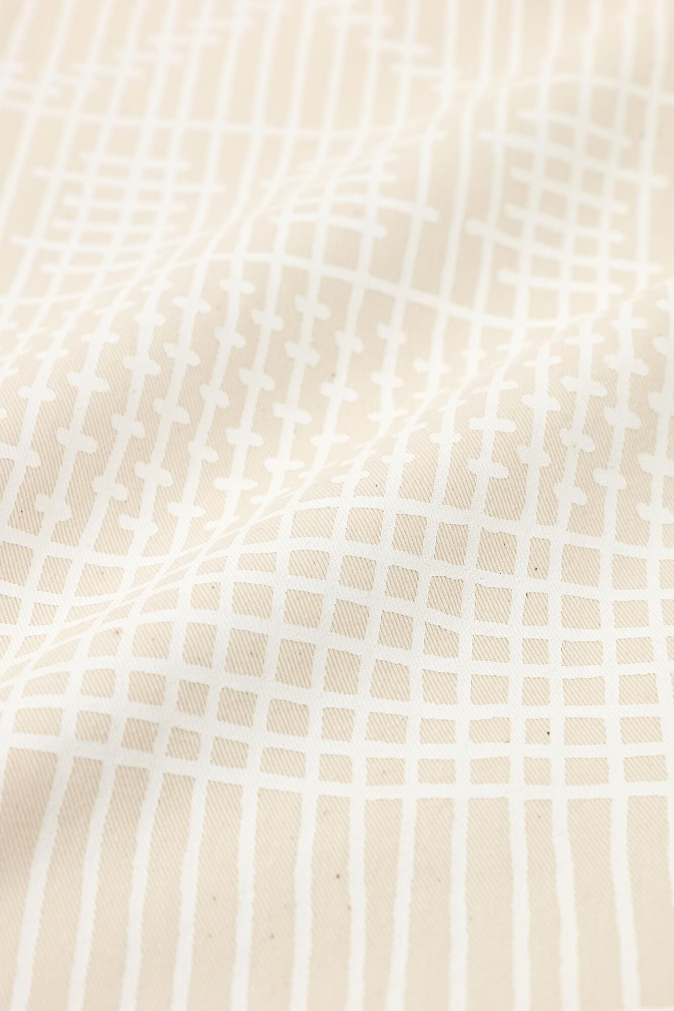 High Density Chino Cloth Easy Shorts / Muntin Raw White