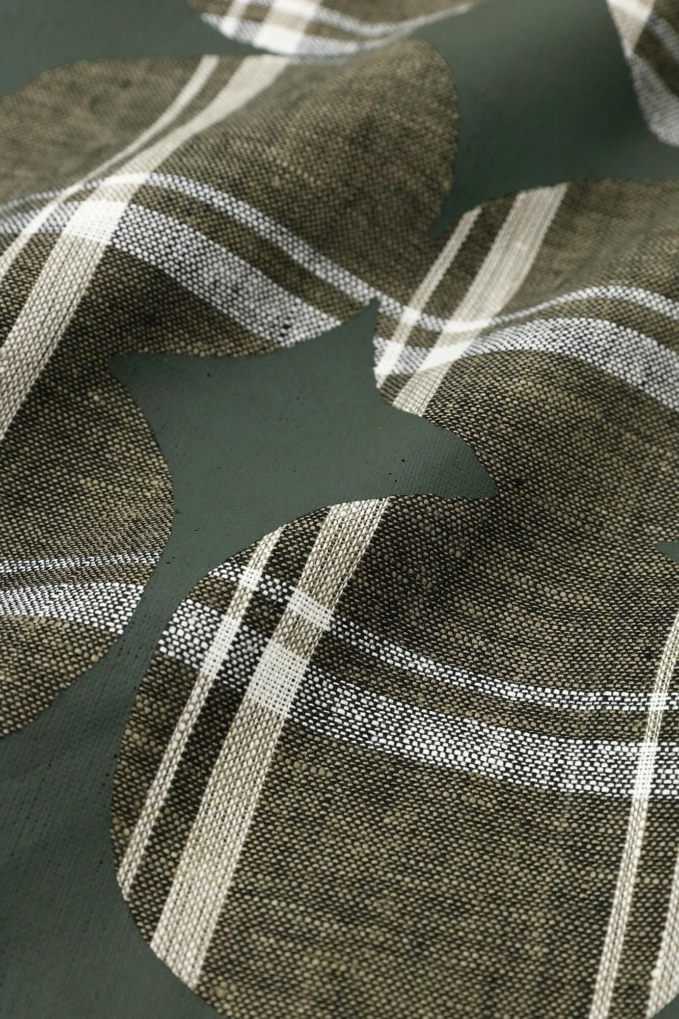 【Online】Linen Check Gran Tunic／Marbles and Blank