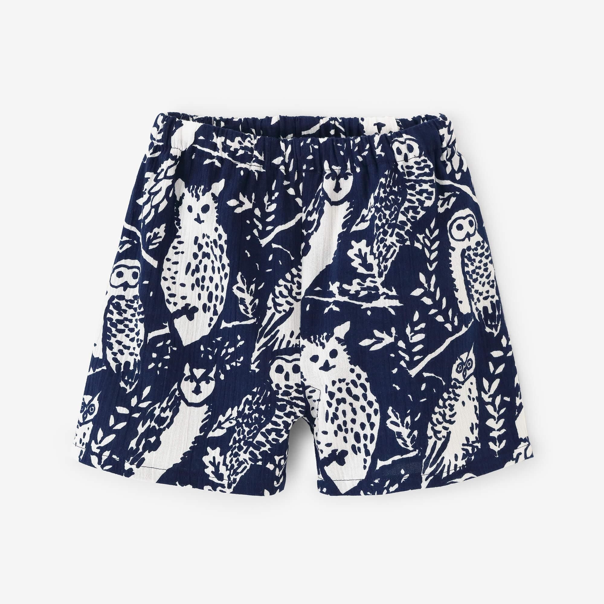 ○Chizimi Cotton 20/20 Short Pants/Do itminds old time