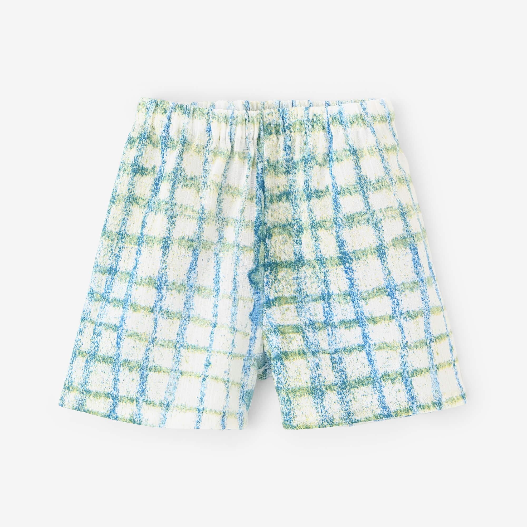 ○ Chizimi Cotton 20/20 Short Pants／ Impermanence