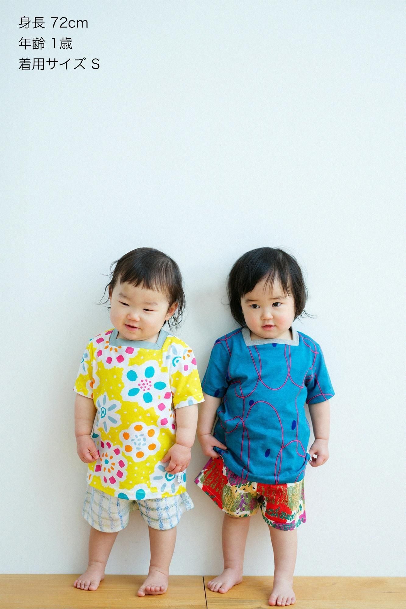 ● たかしまちぢみ 20/20 みじかもんぺ／うたかた