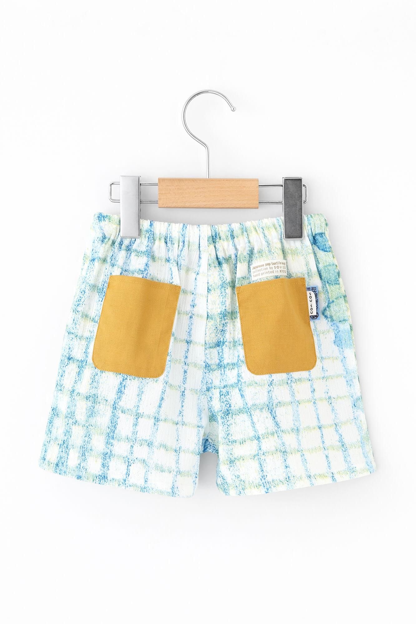 ● たかしまちぢみ 20/20 みじかもんぺ／うたかた