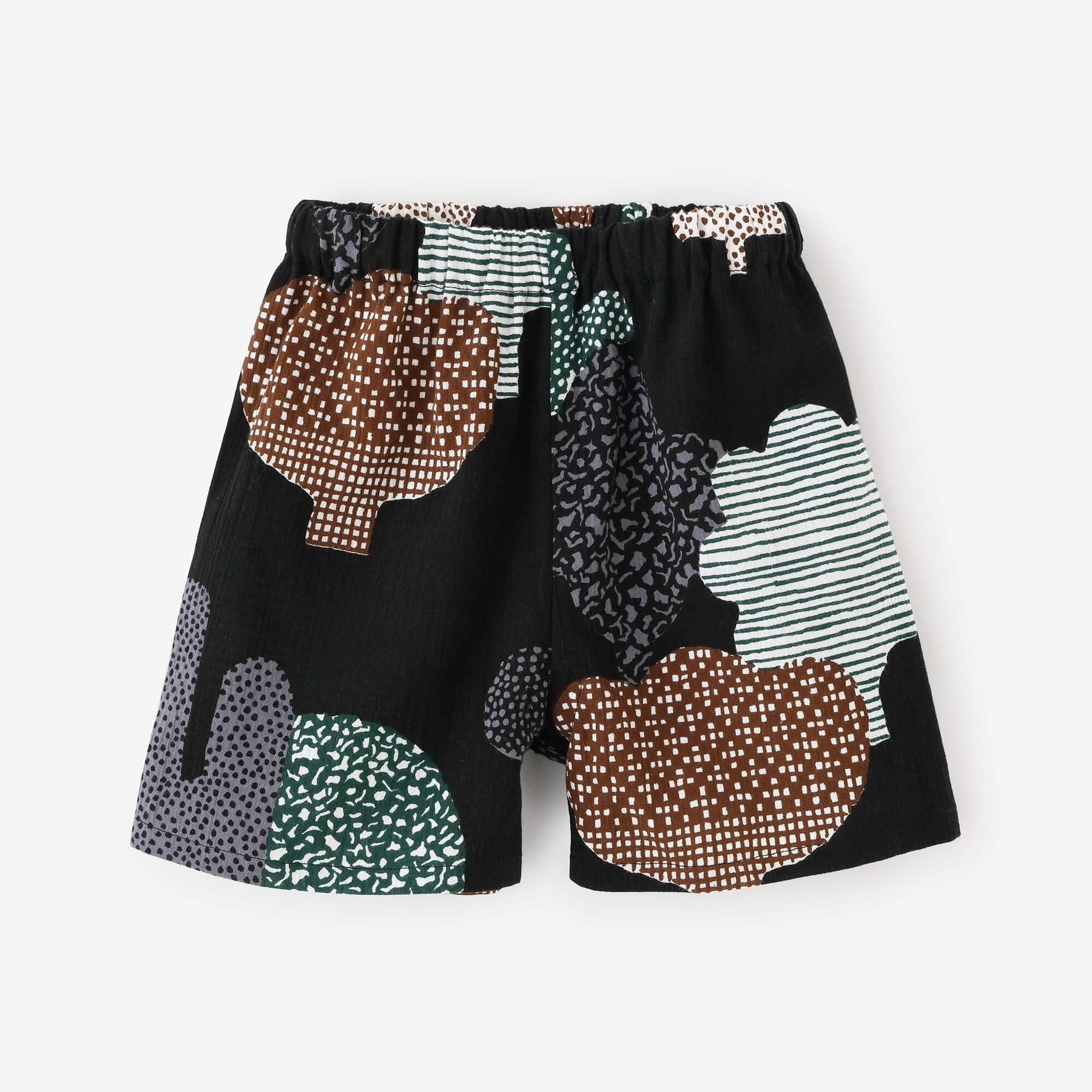 ●高島縮棉 20/20 短褲／槍袋紋樣