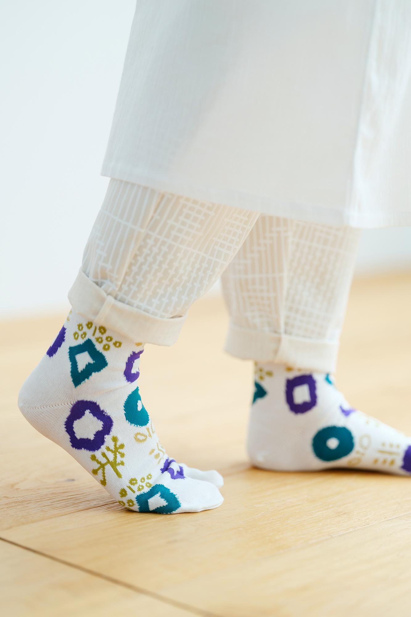 Tabi Socks (Mid-calf)／Antiquity【Men・Women】