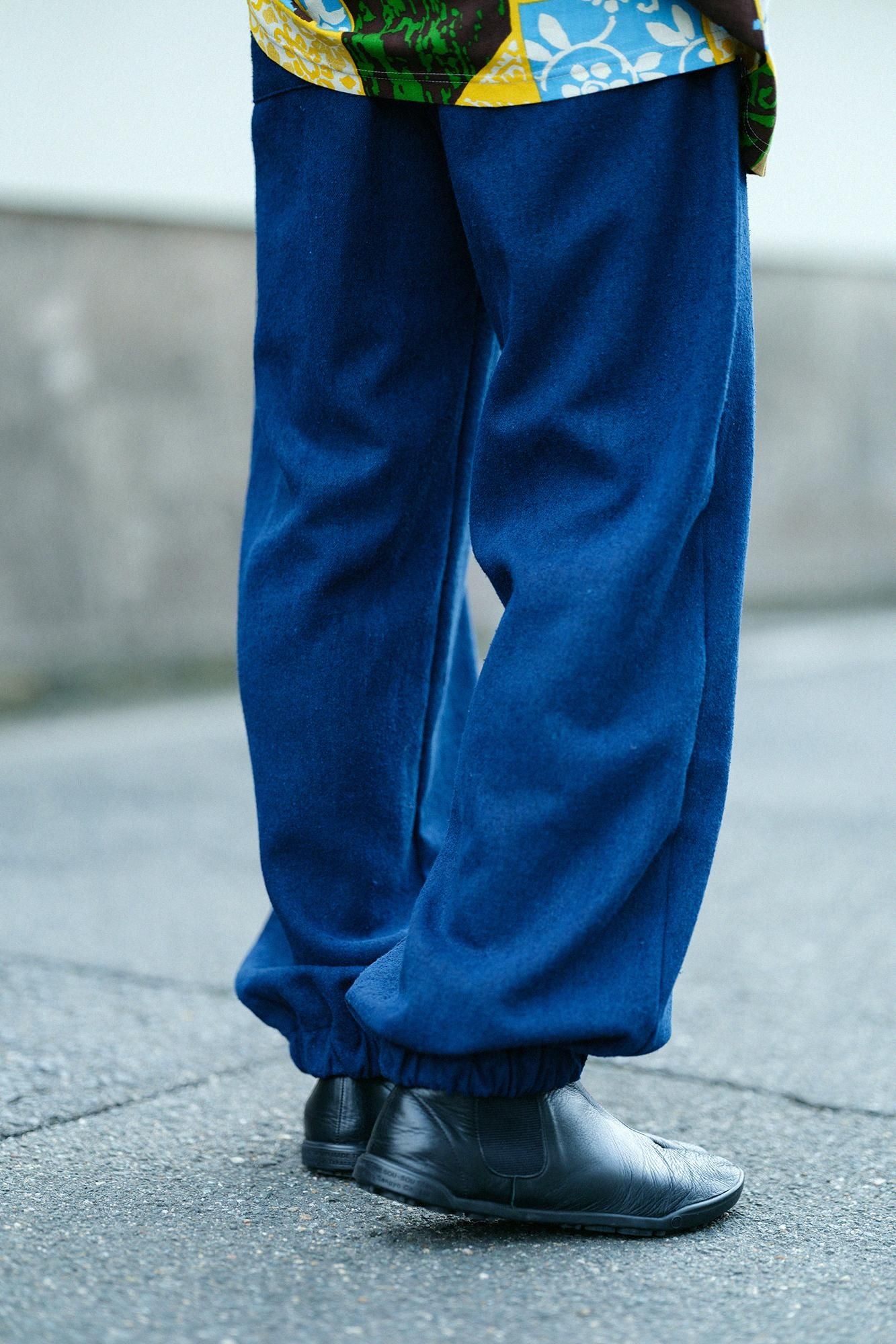 Baumwoll-Seiden-Twill-Webart Samue-Unterteil/Indigo