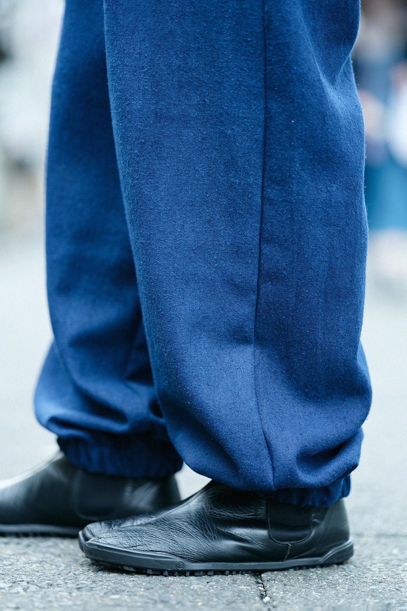 Baumwoll-Seiden-Twill-Webart Samue-Unterteil/Indigo