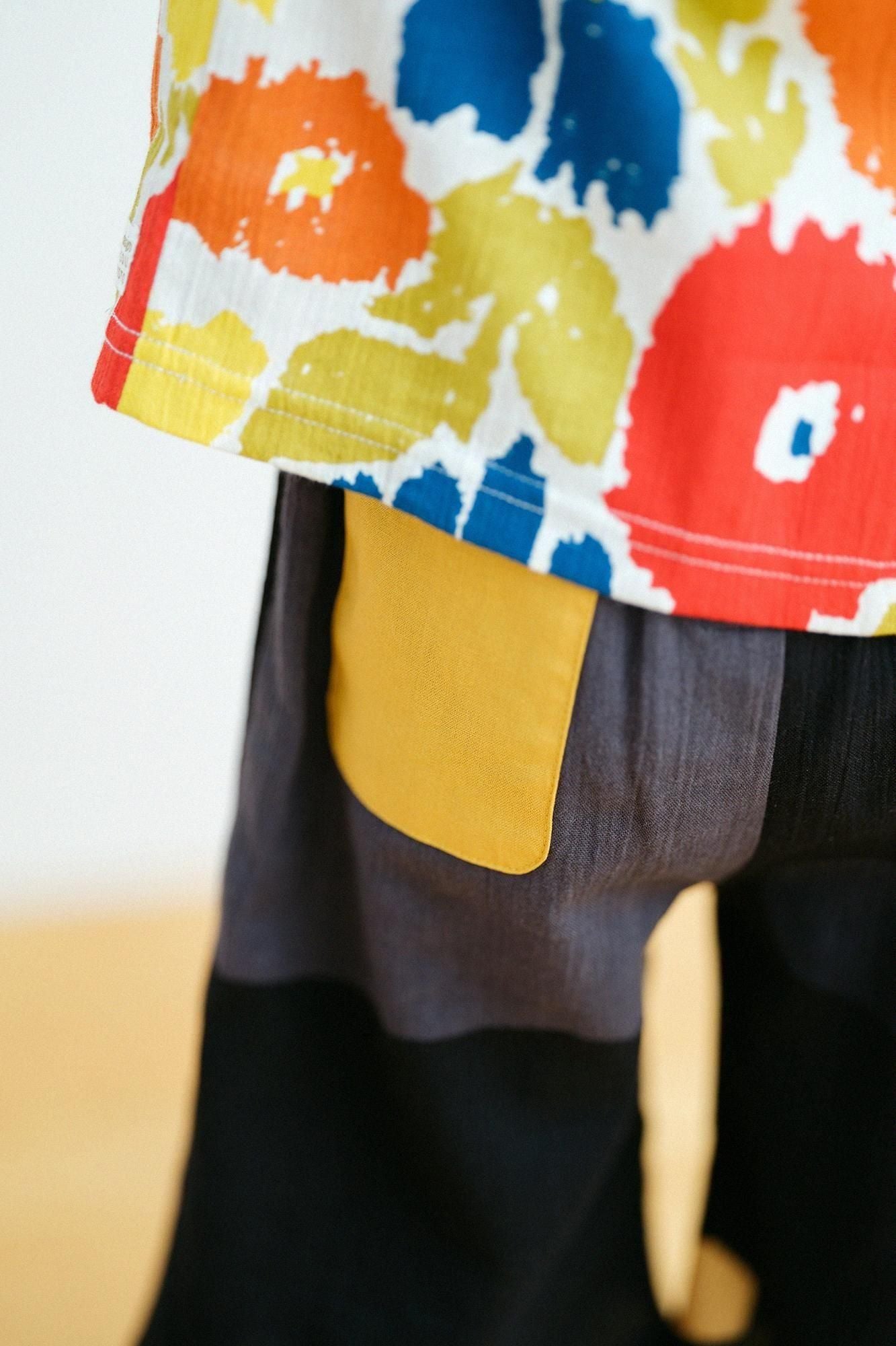 ●Takashima chijimi 20/20儿童PE膝盖长度/Ishikeri