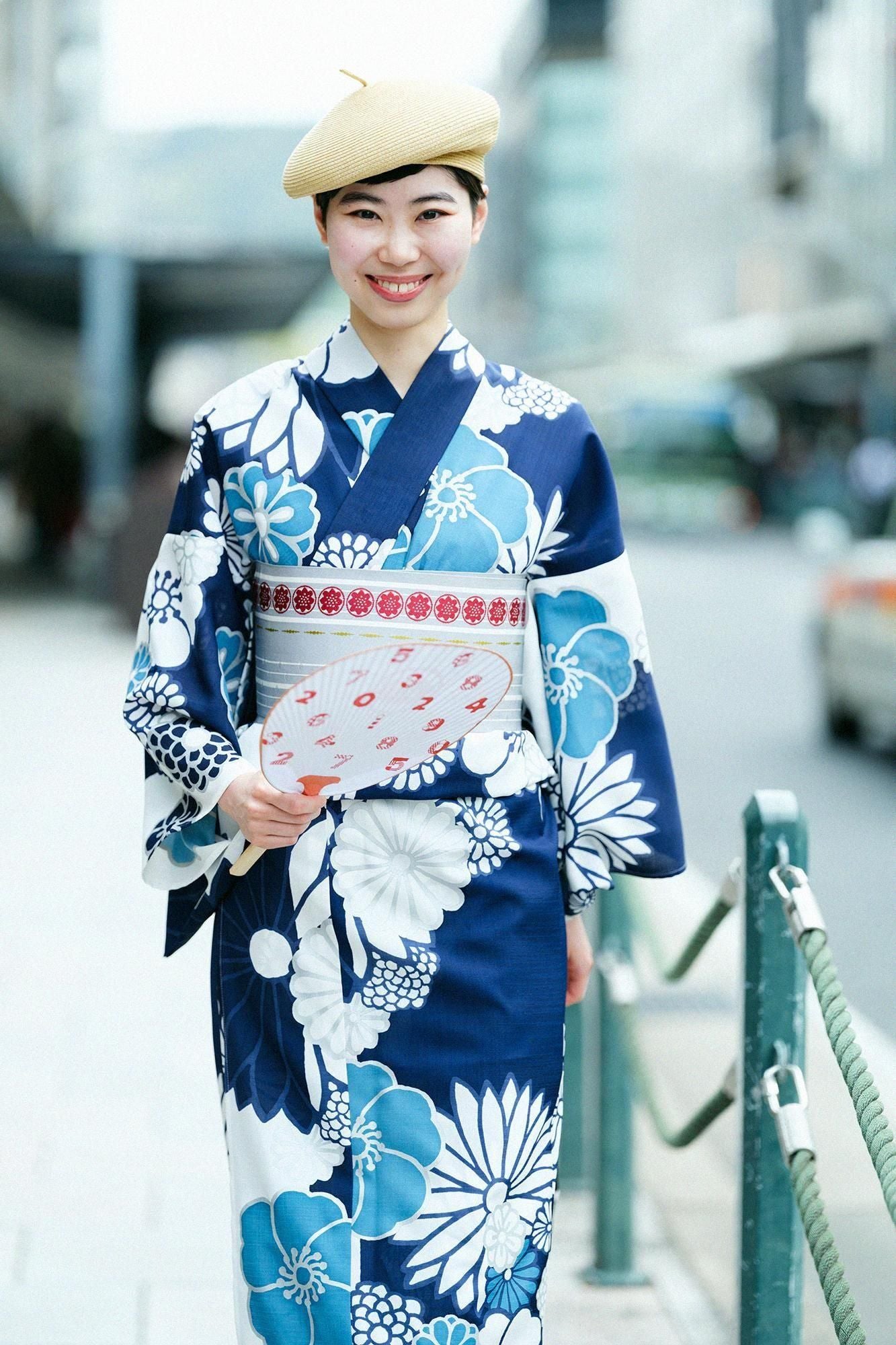 Kosugi Orimono Theo alpha Yukata/Kinrandon（Kinrandon）