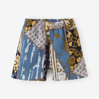 ●たかしまちぢみ 20/20 みじかもんぺ／きんぎんらんどんすとう ぬいあわせ うつし