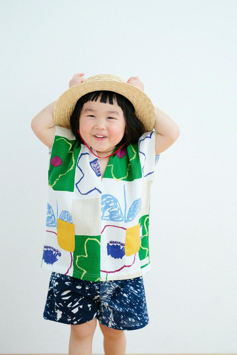 Chizimi Cotton Short Pants