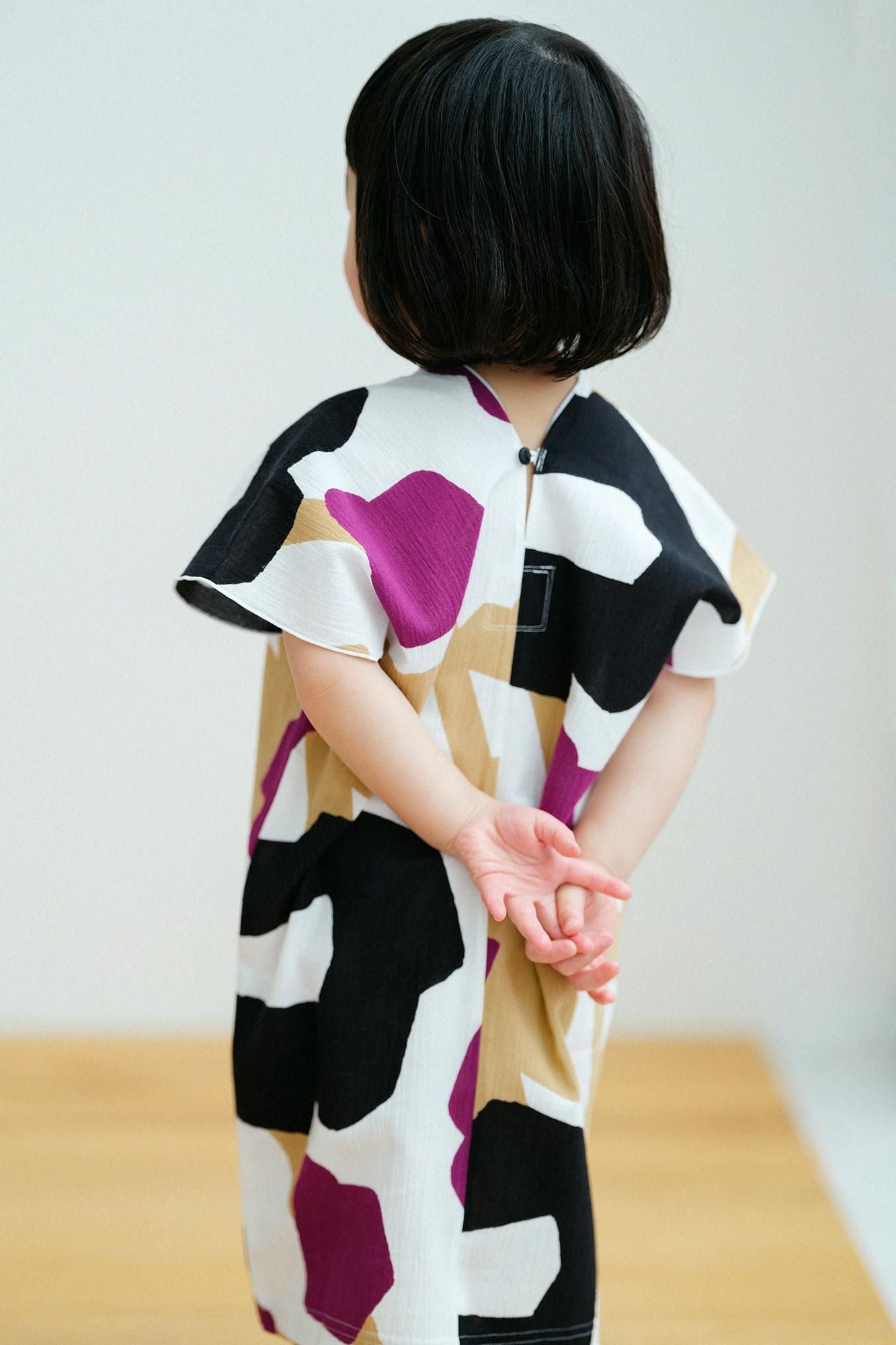 ●高島縮棉 20/20 長方形小洋裝/Emi