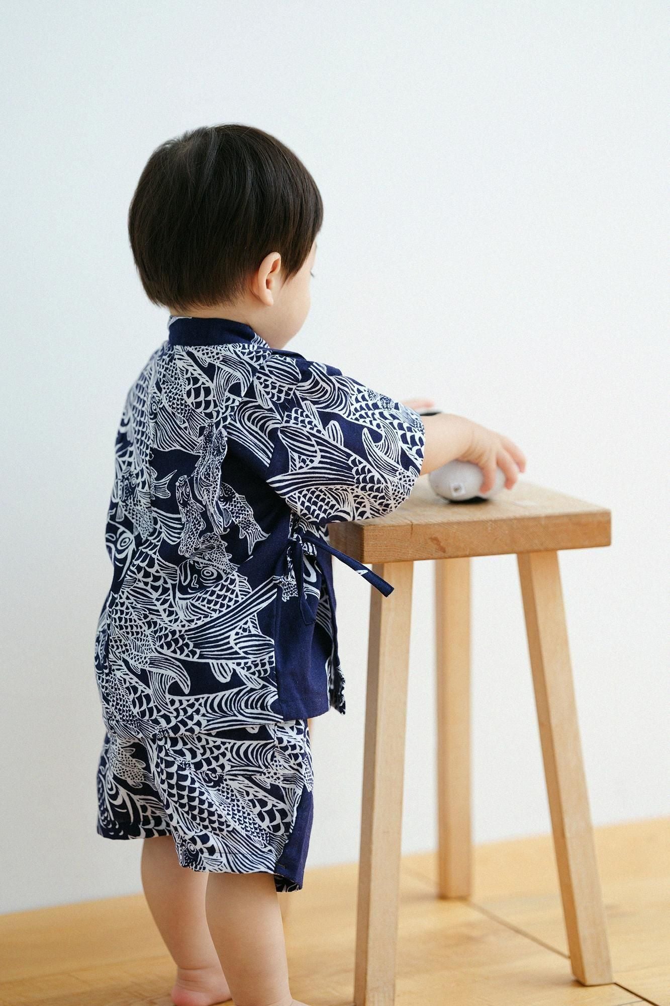 ●이세모멘 어린이 진베/Keyan의 잉어