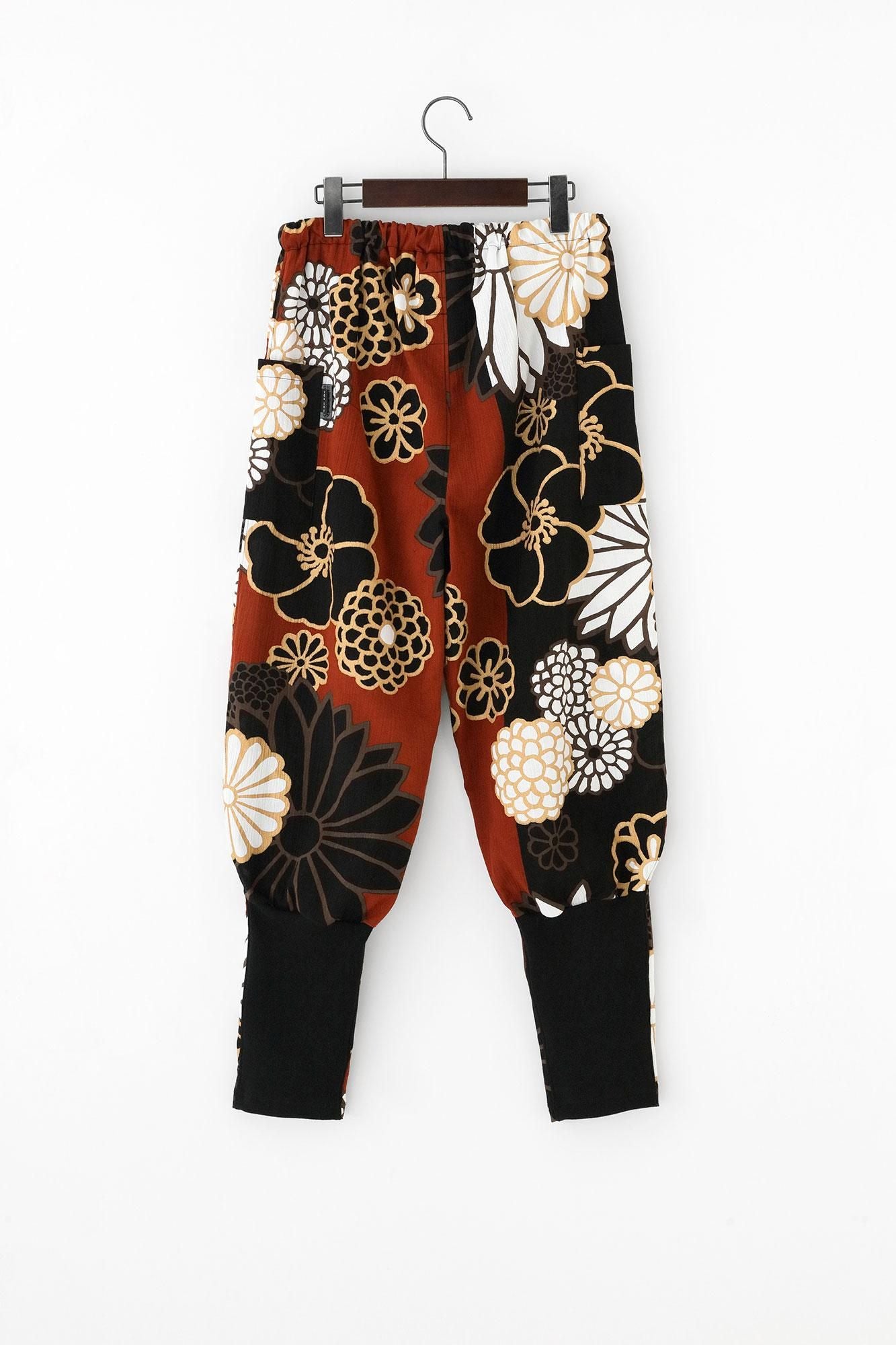 高島縮棉 20/20 哈倫褲／金襴緞子