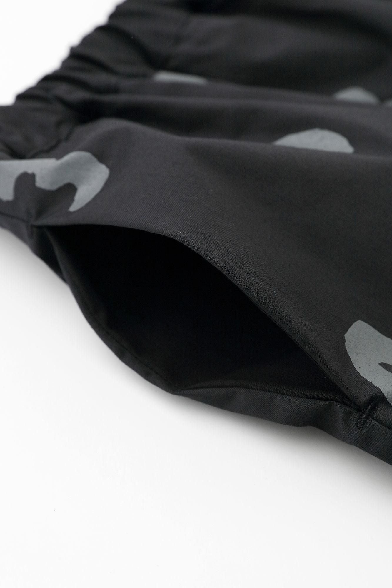 Twill Bike Culottes / So-Su-U Black Navy Blue (Kurokon)