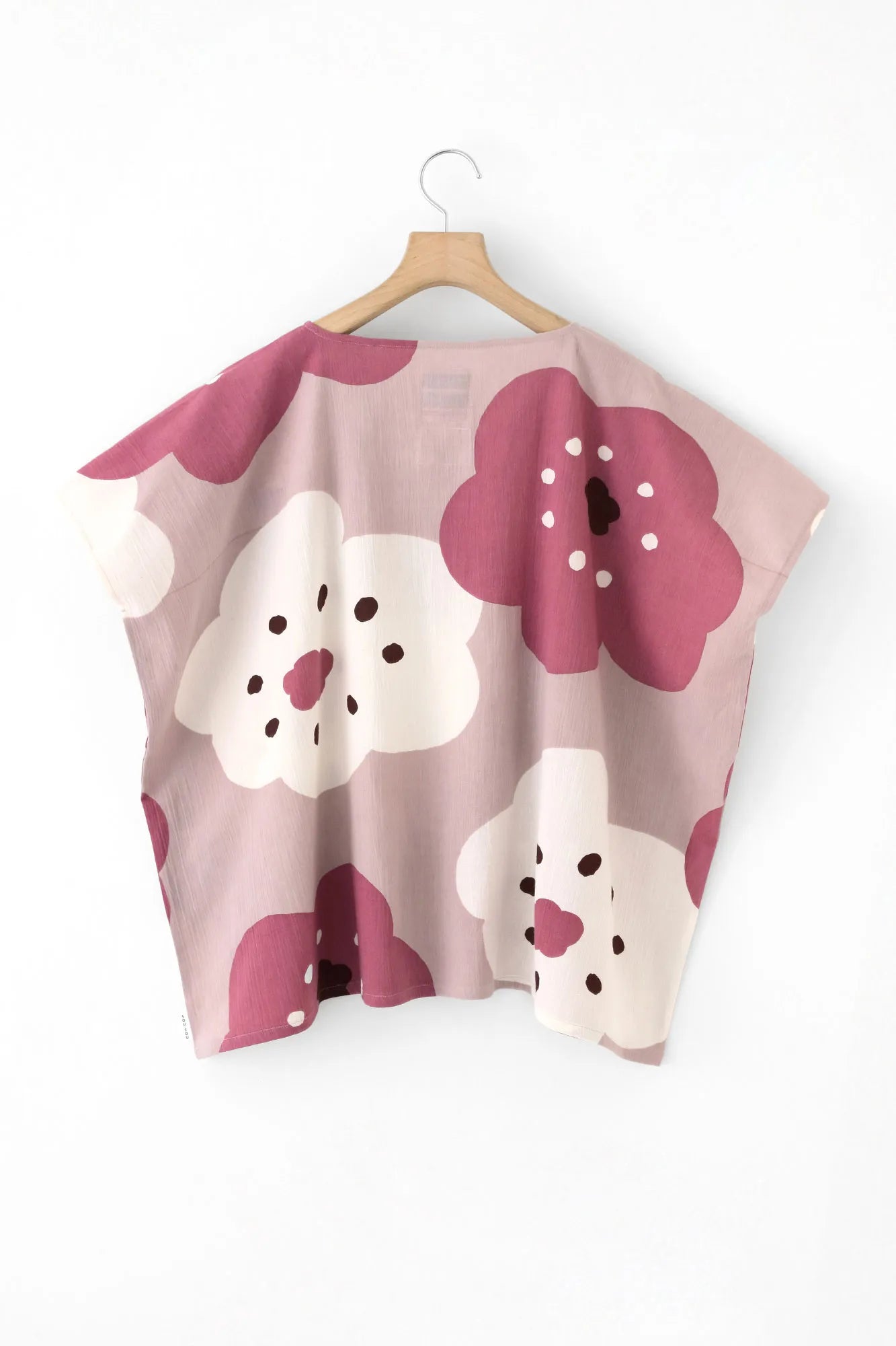 【Ships ard. 4/21】Chizimi Cotton 20/20 Square Top / Smile Pastel Pink