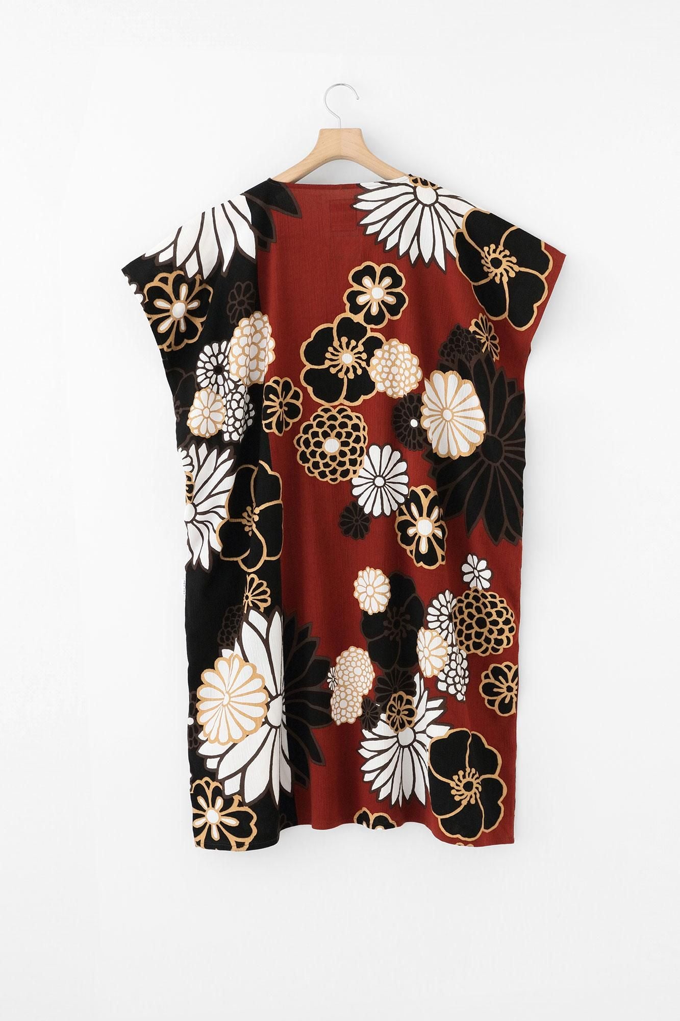 高島縮棉 20/20長方形洋裝/金襴緞子