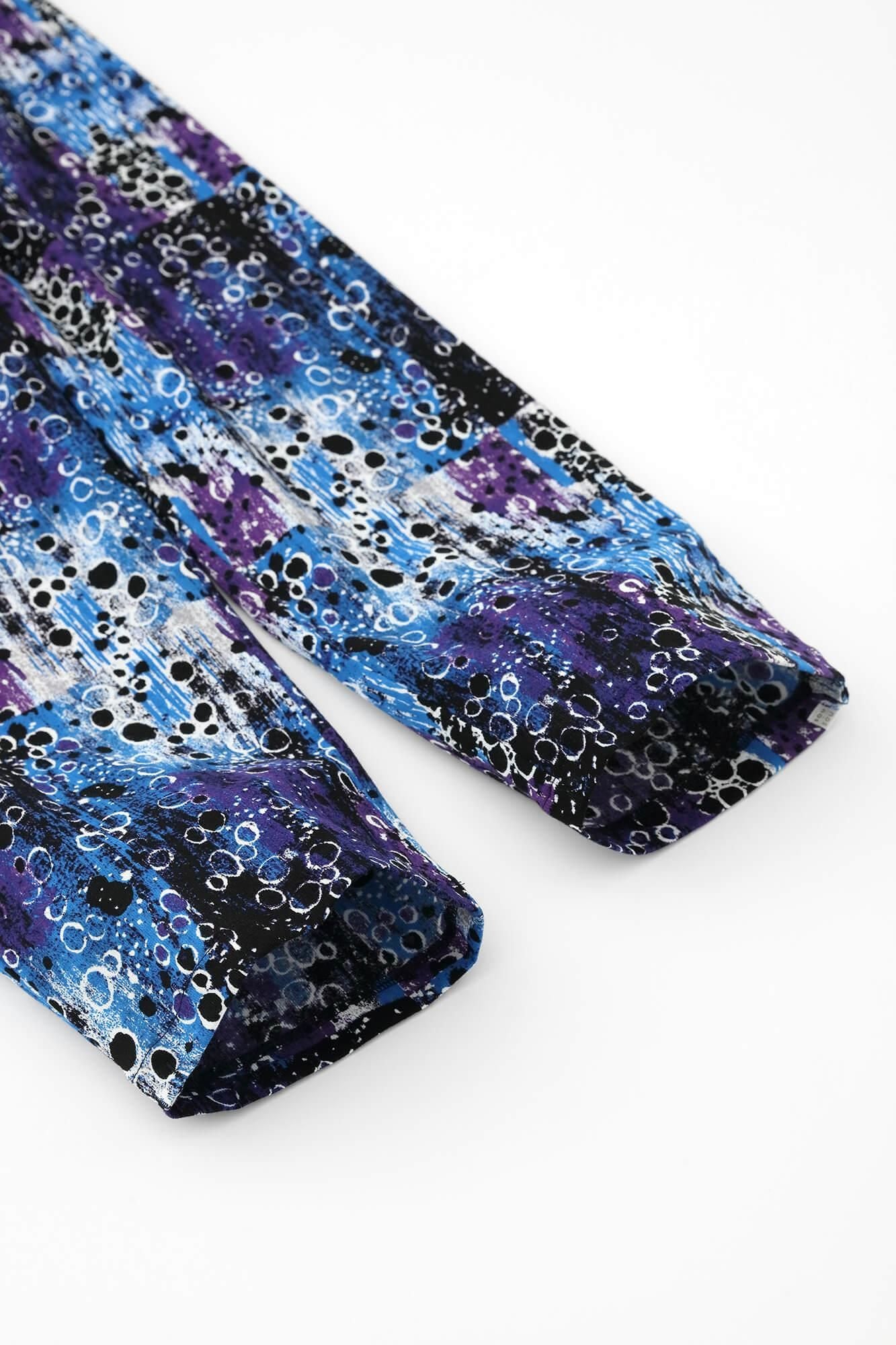 高島縮棉 40/40 細腿褲／天目