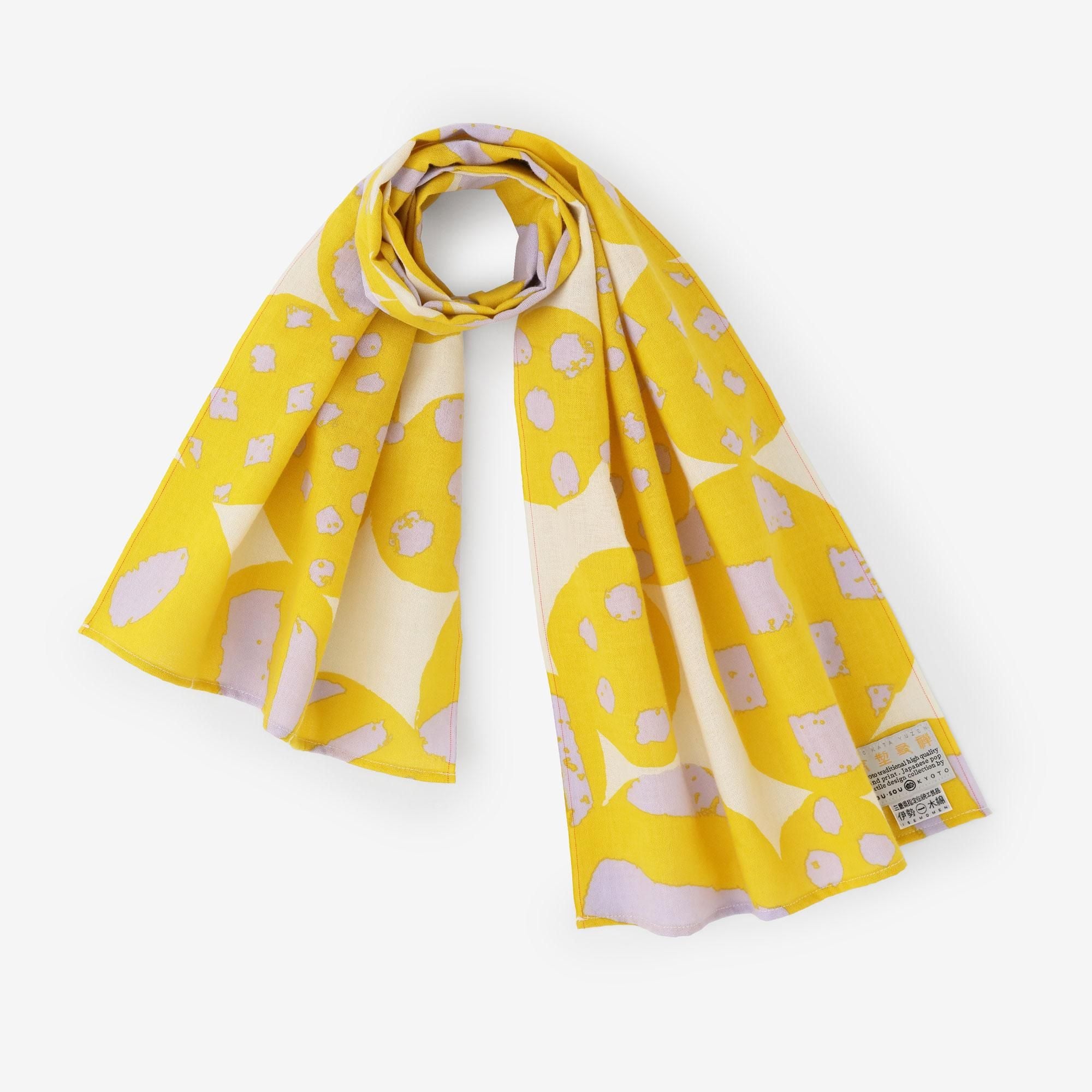 Isemomen Cotton Short Scarf / Spring Buds Kiki 2
