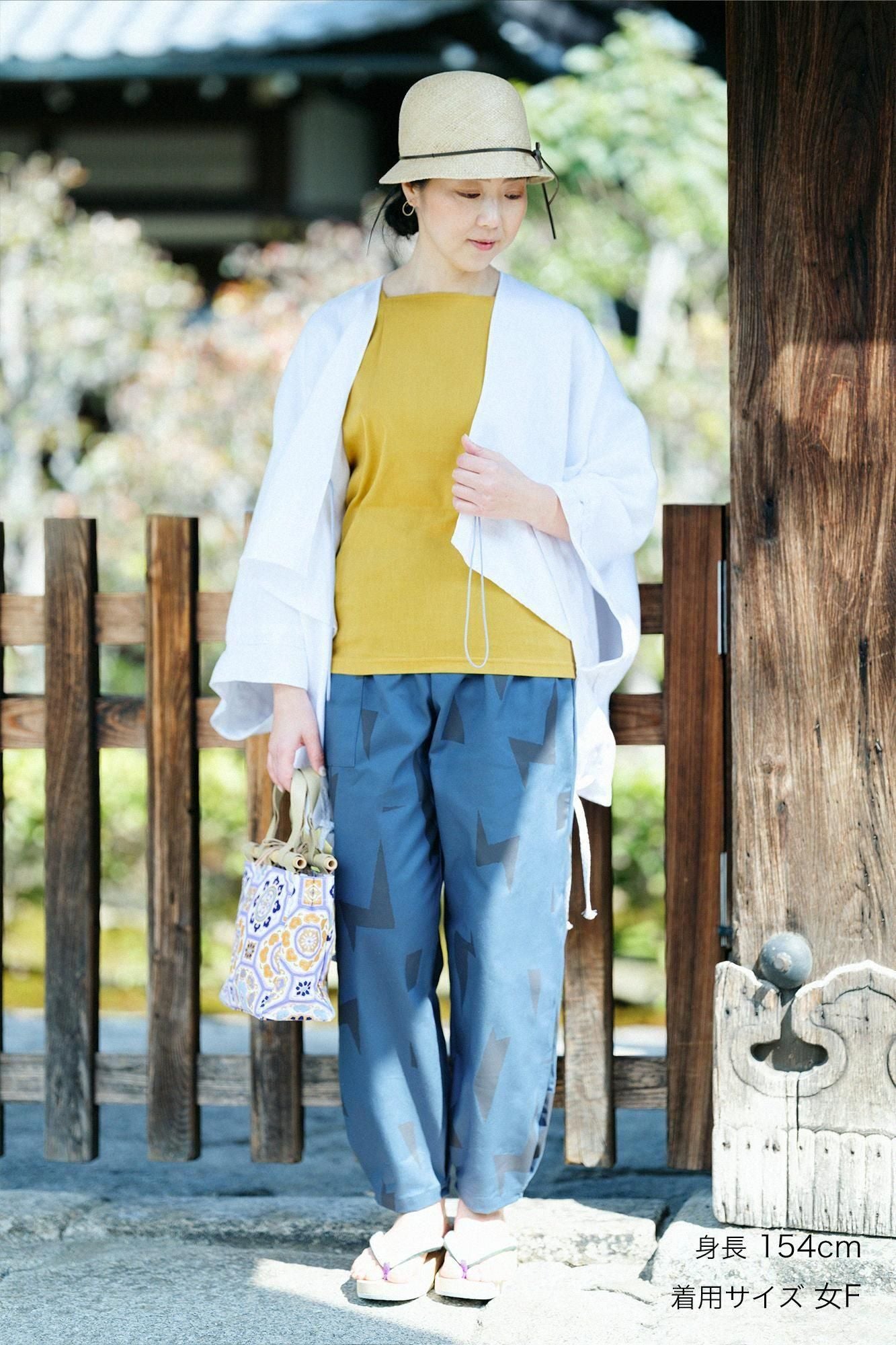 Twill Weave（Ayaori）褶皱（Monpe）/看不见的Tetsuonando（Tetsuonando）