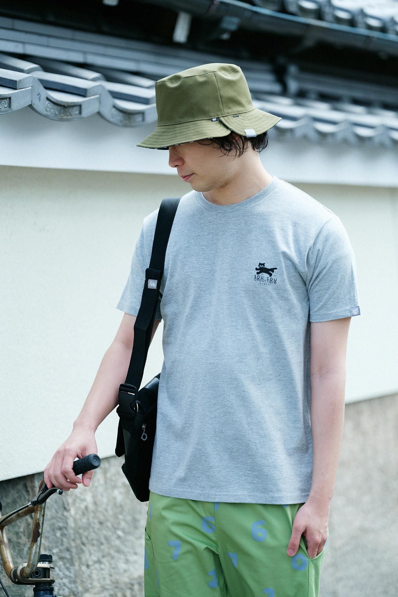 猫短袖T恤[5.0] / Heather Gray