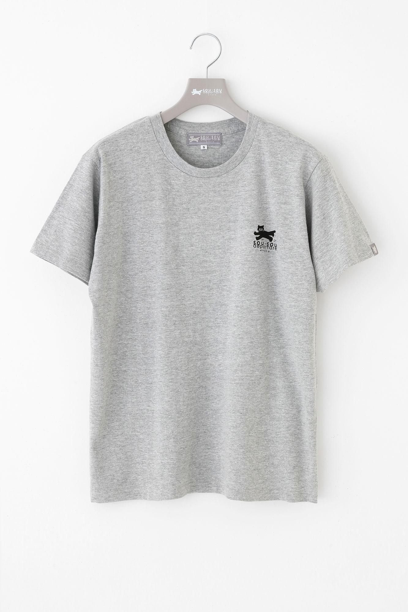 猫短袖T恤[5.0] / Heather Gray