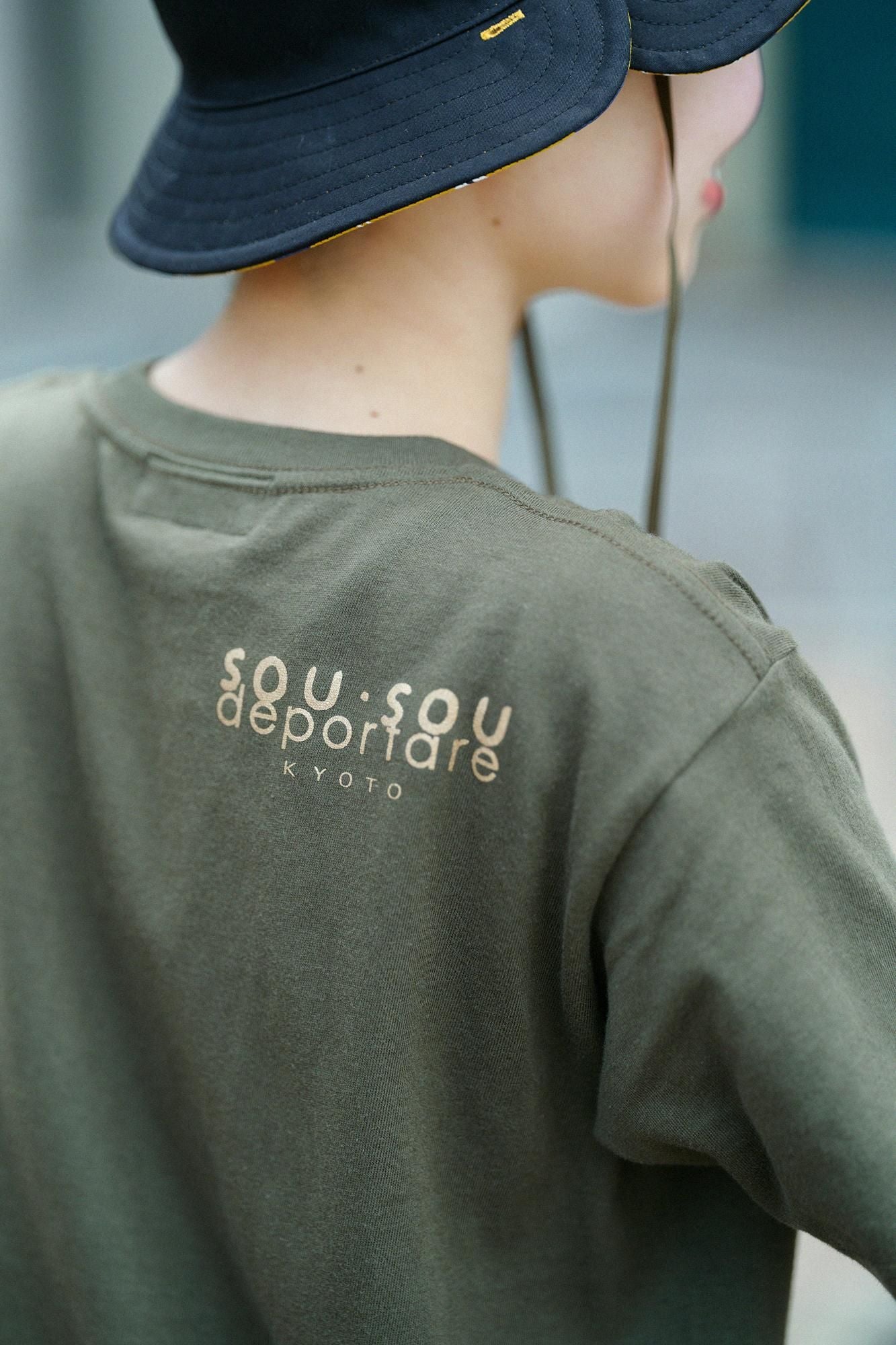 デポルターレ 半袖Tシャツ[5.0]／アーミーグリーン