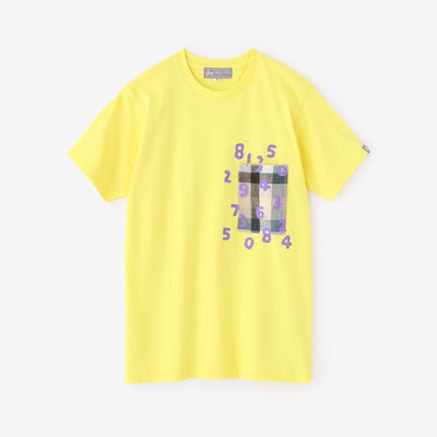 Short Sleeve Pocket T-shirt [5.0] / Yellow × SO-SU-U Kon