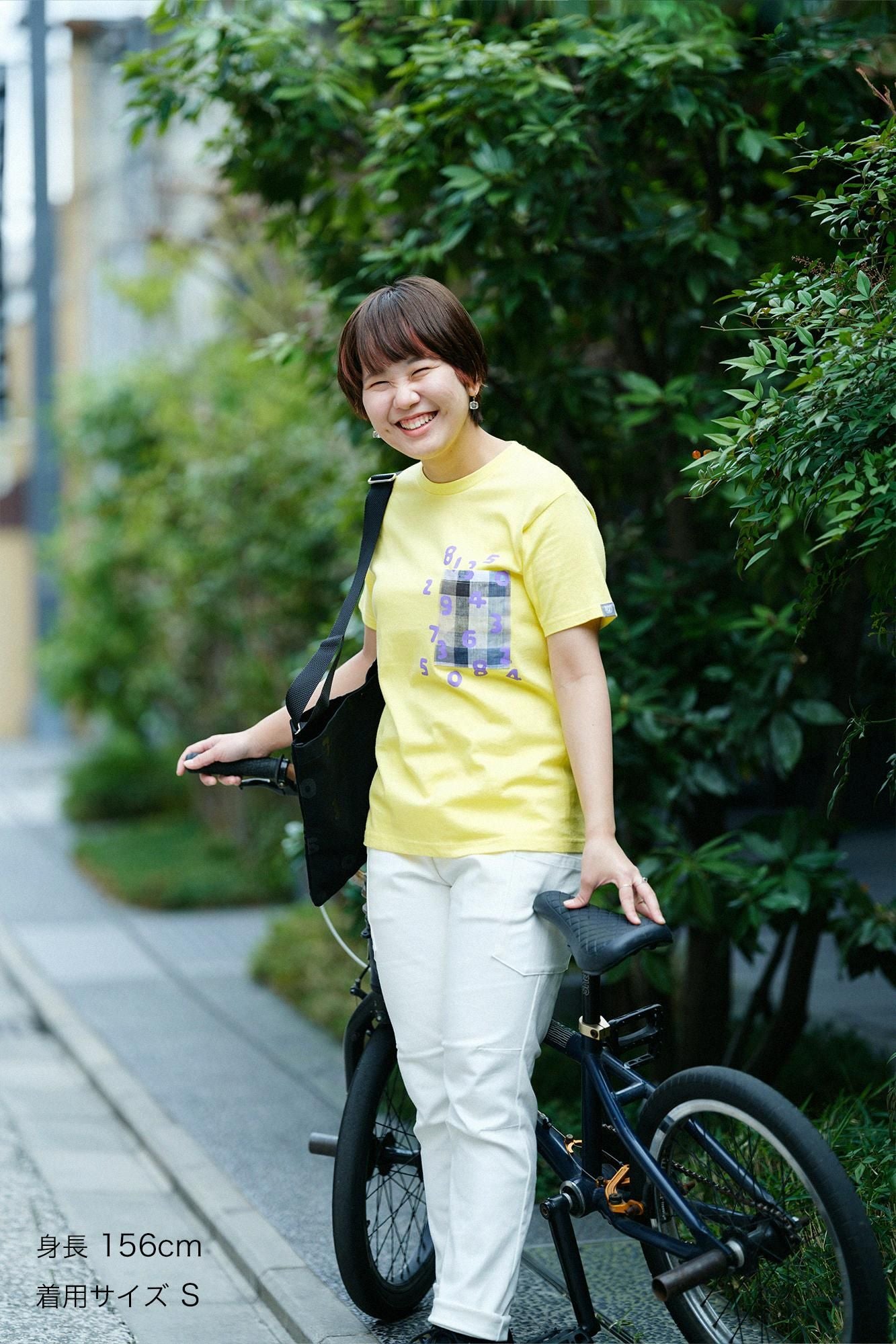 Short Sleeve Pocket T-shirt [5.0] / Yellow × SO-SU-U Kon