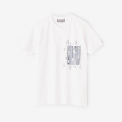 Short Sleeve Pocket T-shirt [5.0] / White × SO-SU-U Kon