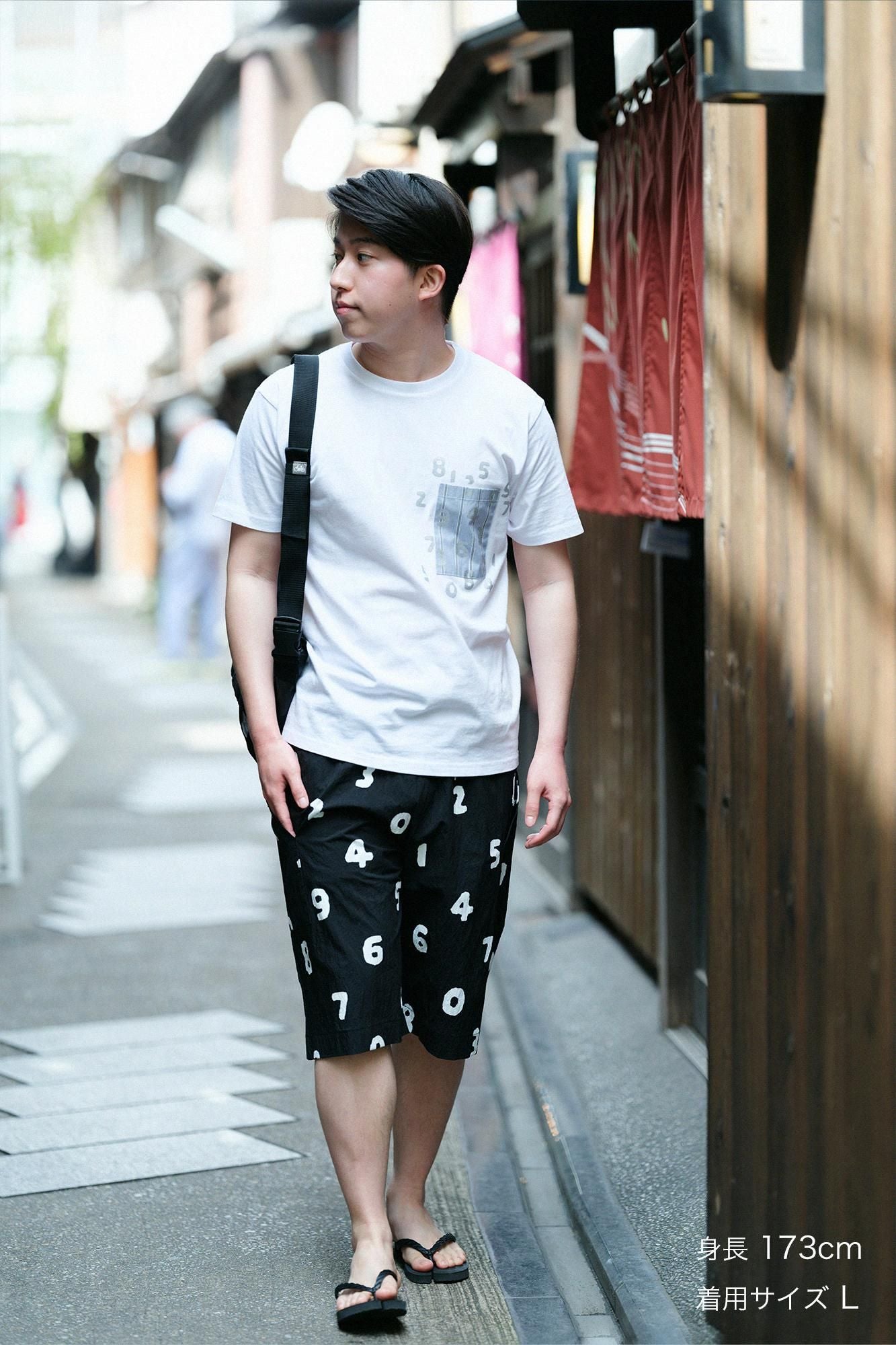 【期間限定10%OFF】短袖口袋T-shirt[5.0]／白色× SO-SU-U十數 昆（※預計於4月29日～5月2日左右發貨）