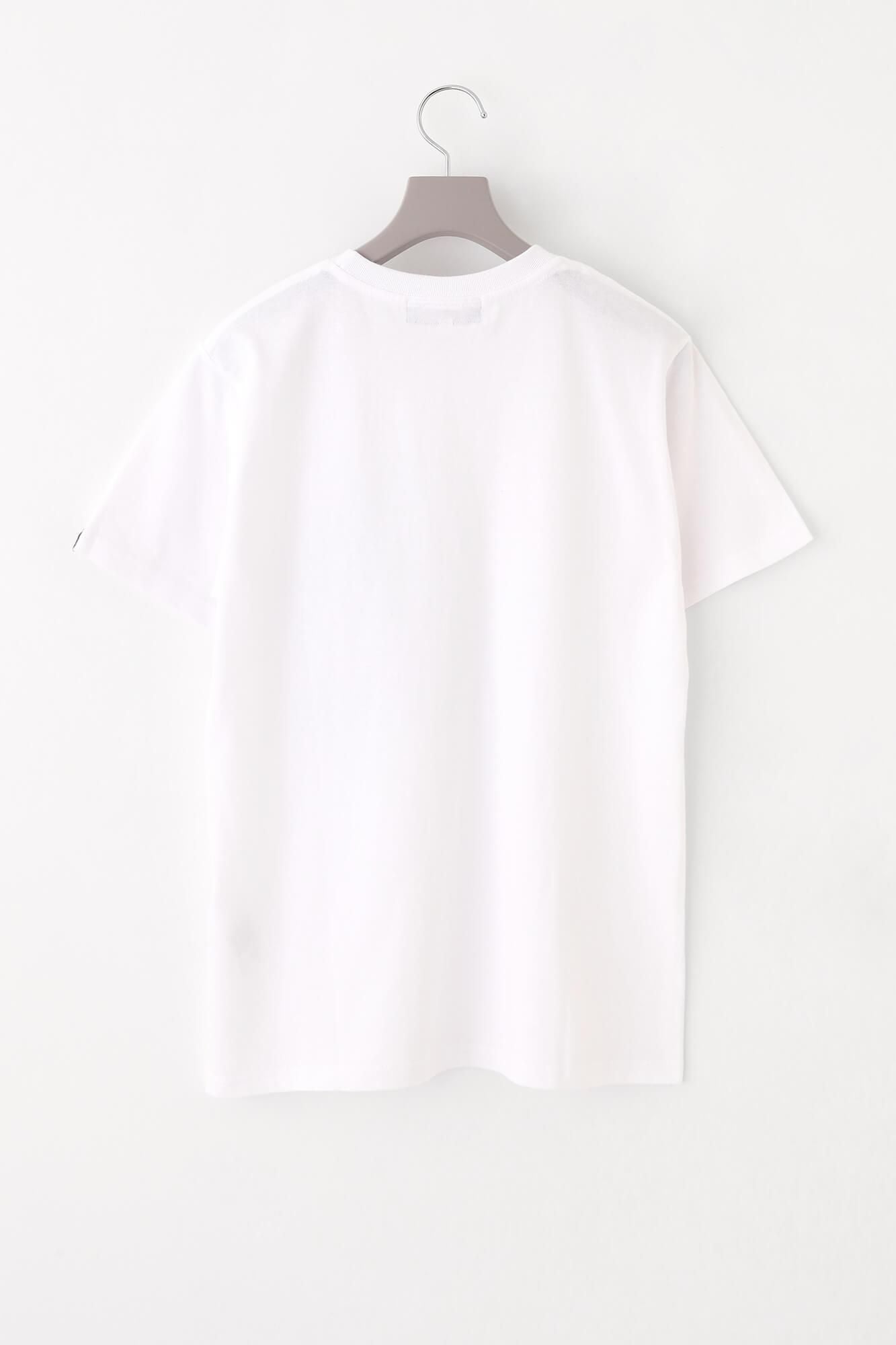 【期間限定10%OFF】短袖口袋T-shirt[5.0]／白色× SO-SU-U十數 昆（※預計於4月29日～5月2日左右發貨）