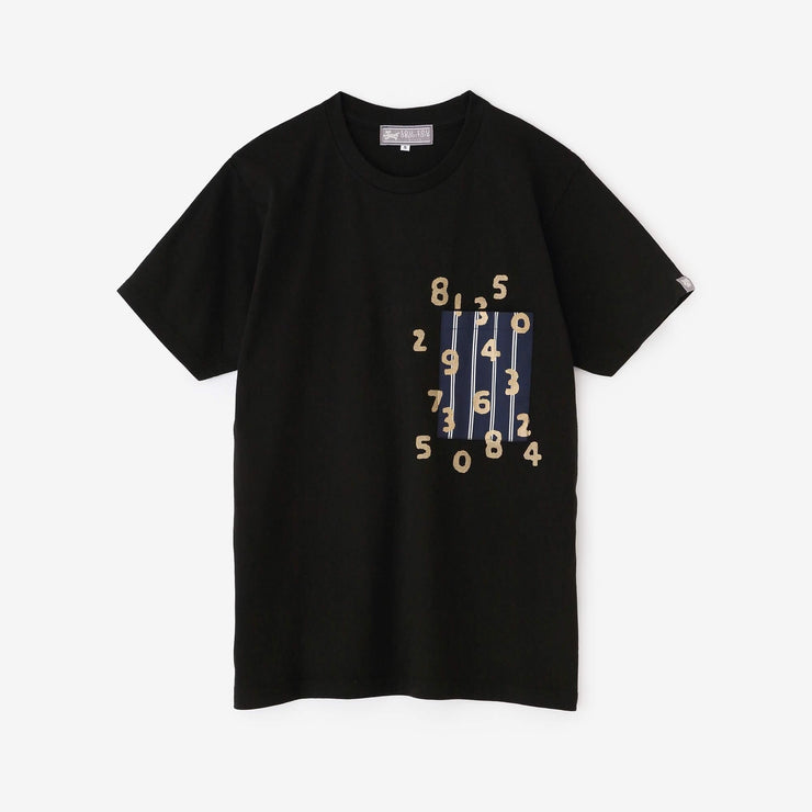 Short Sleeve Pocket T-shirt [5.0] / Black×SO-SU-U Kon 2 