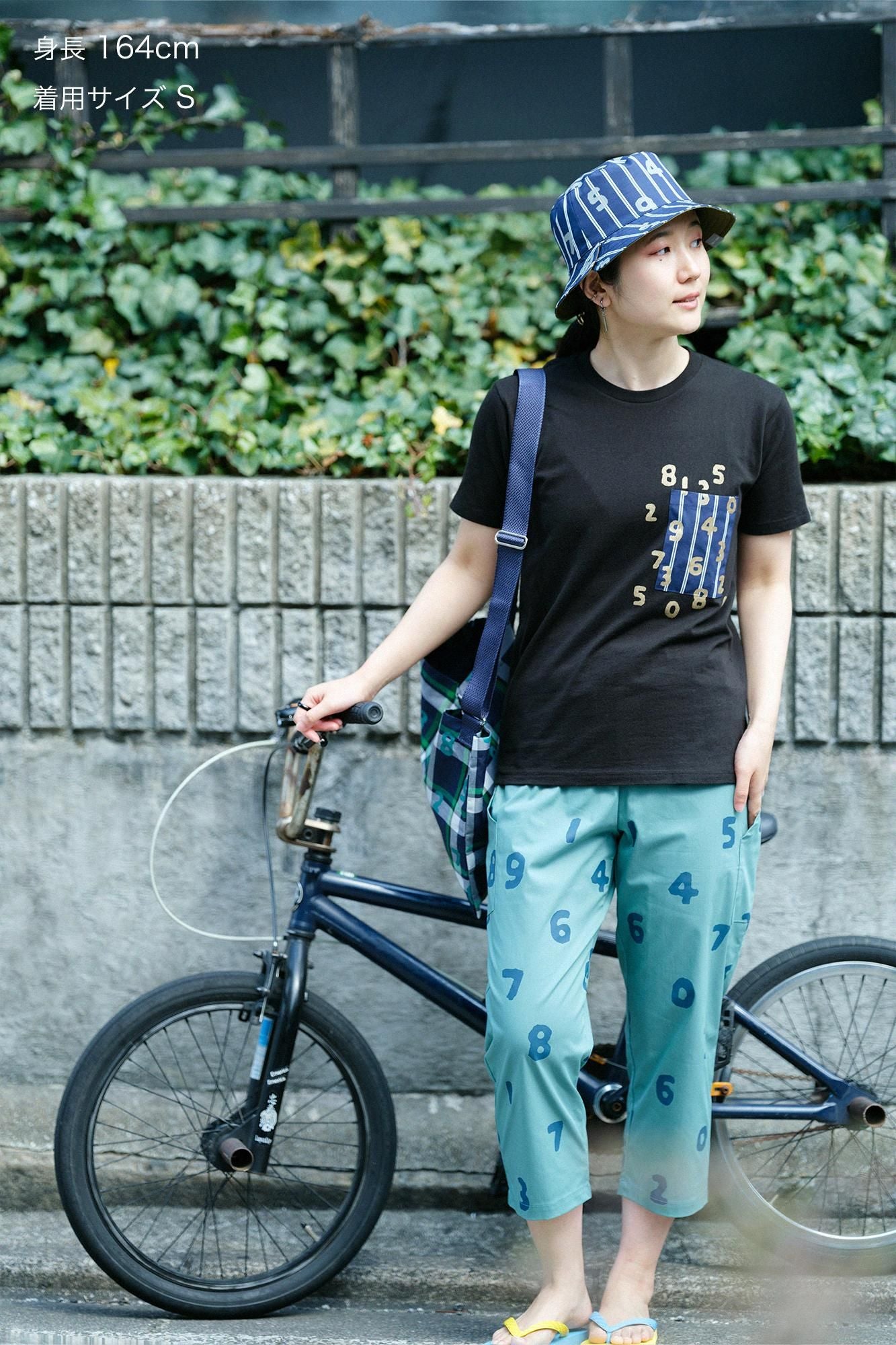 【4月28日頃発送予定】半袖 ポケットTシャツ[5.0]／ブラック×SO-SU-U昆2（こん）