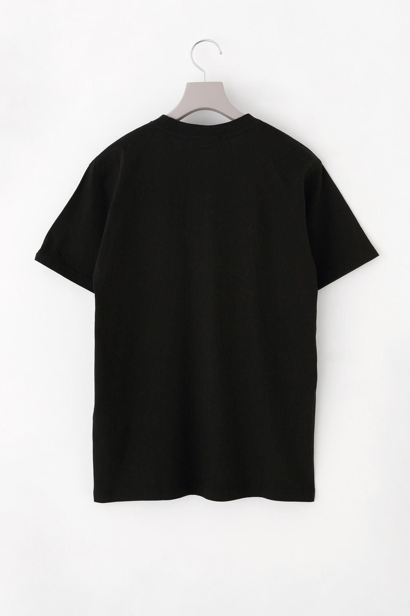 【4月28日頃発送予定】半袖 ポケットTシャツ[5.0]／ブラック×SO-SU-U昆2（こん）