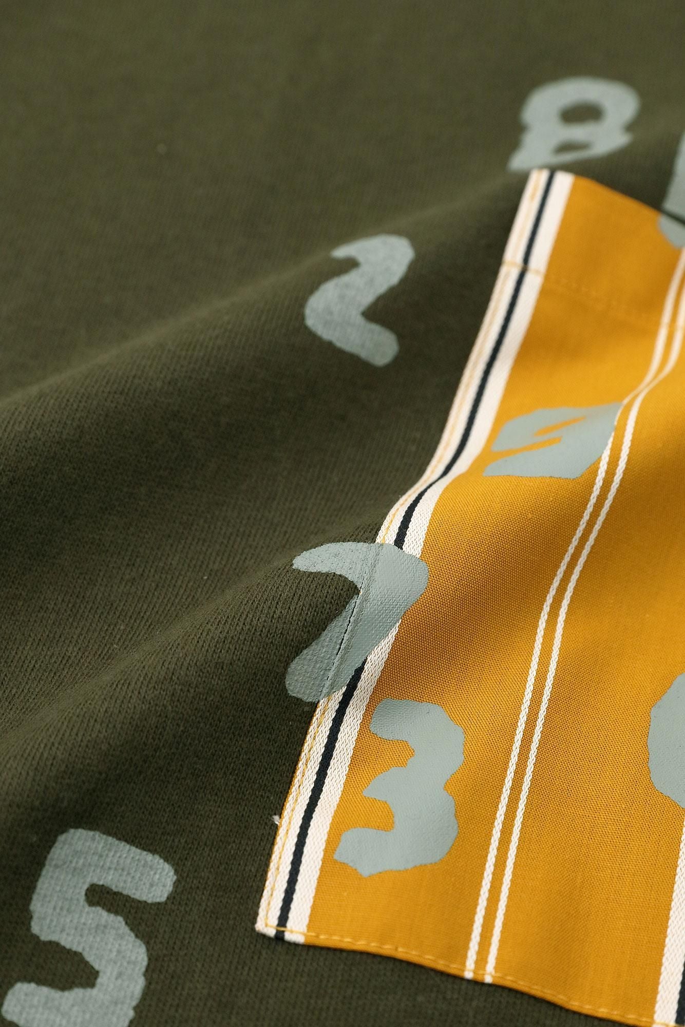 【期間限定10%OFF】短袖口袋T-shirt[5.0]／軍綠色× SO-SU-U十數 昆（※預計於4月29日～5月2日左右發貨）