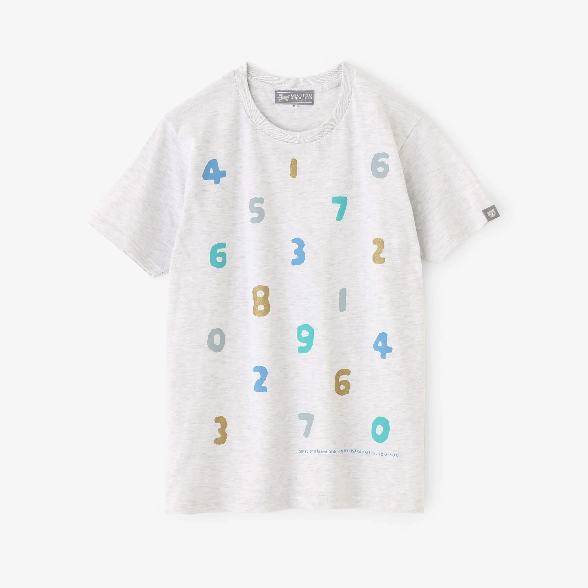 【4月28日頃発送予定】SO-SU-U 四味（よつみ） 半袖Tシャツ[5.0]／アイボリー