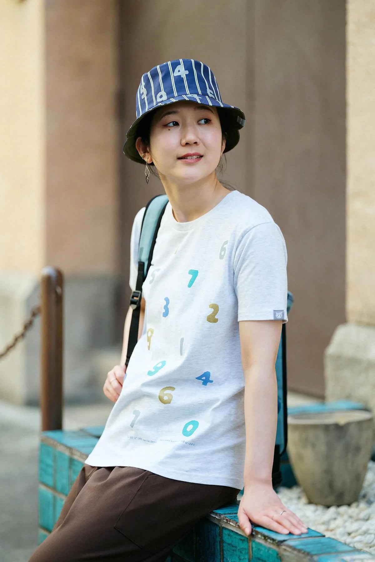 [Versand voraussichtlich um den 28. April]SO-SU-U Yotsumi Kurzarm-T-Shirt [5.0]/Elfenbein